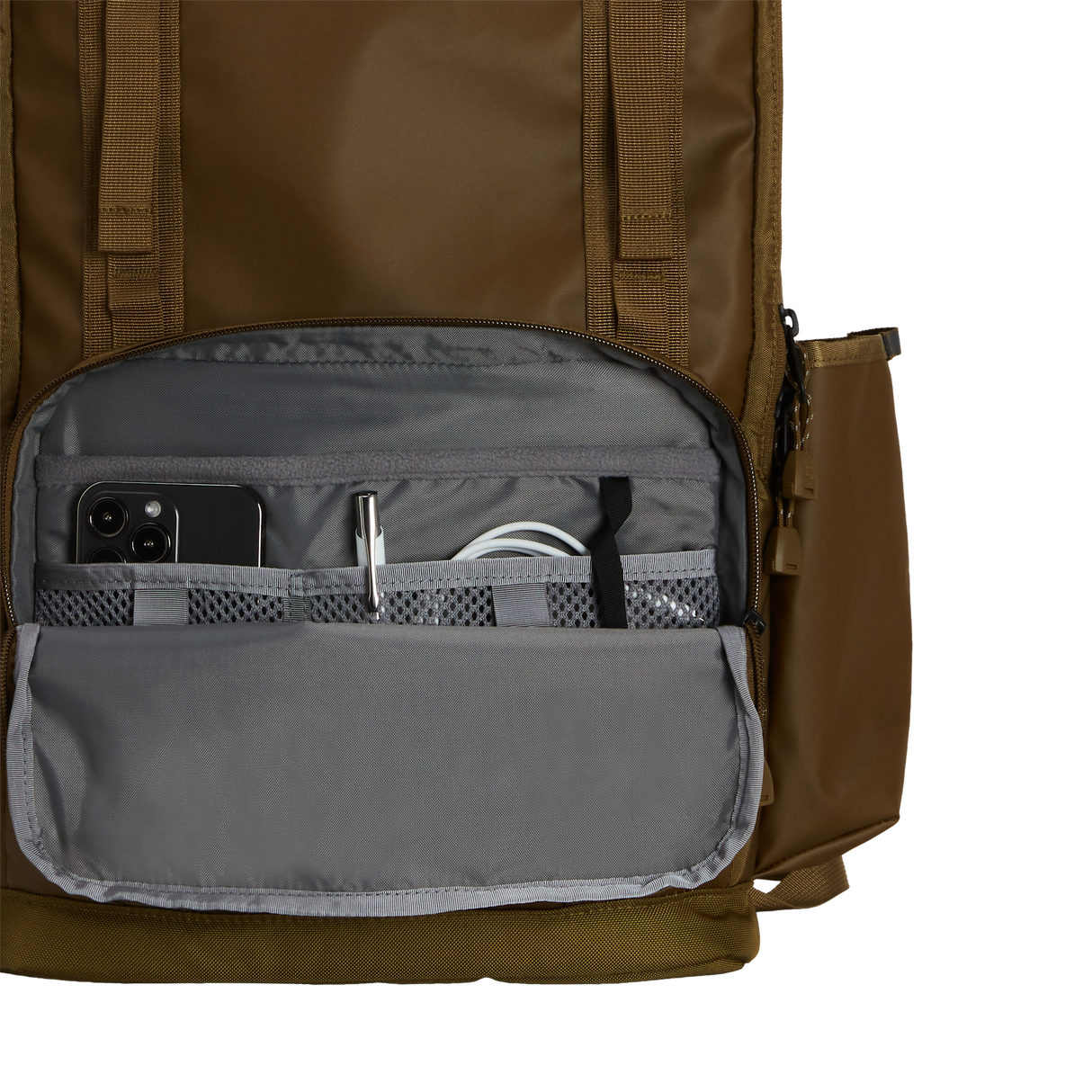 The North Face - Base Camp Daypack Base Camp Caraway Seed - TNFBLK/BRNNRABL - vista alternativa 5