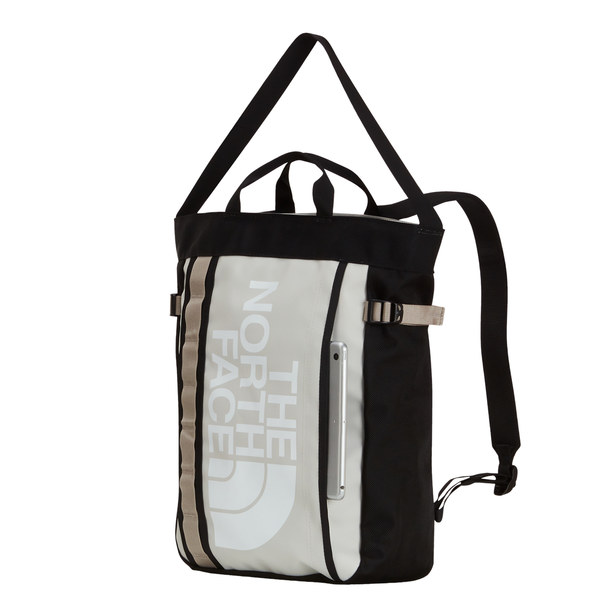 The North Face - Base Camp Tote Pack Base Camp - Cumulus Cloud/TNF Black - vista alternativa 3