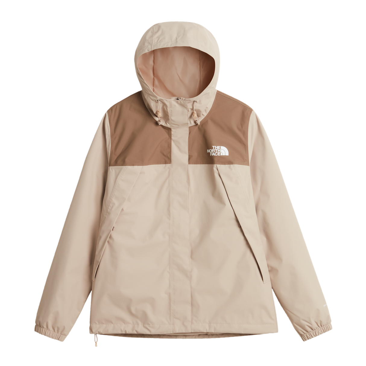 The North Face - Antora Rain Jacket da donna - Timeless Taupe/Garnet - vista principale