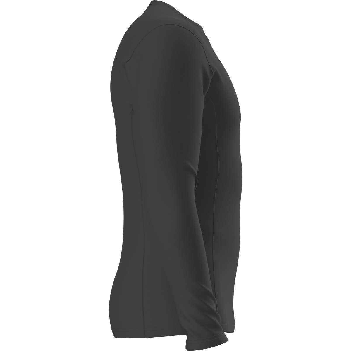 The North Face - Easy L/s Crew Neck da uomo - BLACK - vista alternativa 3