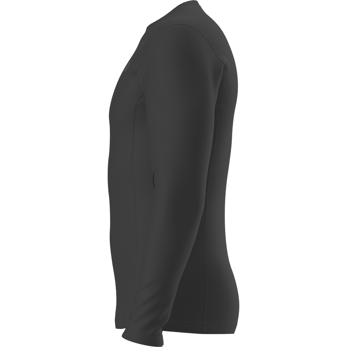 The North Face - Easy L/s Crew Neck da uomo - BLACK - vista alternativa 4