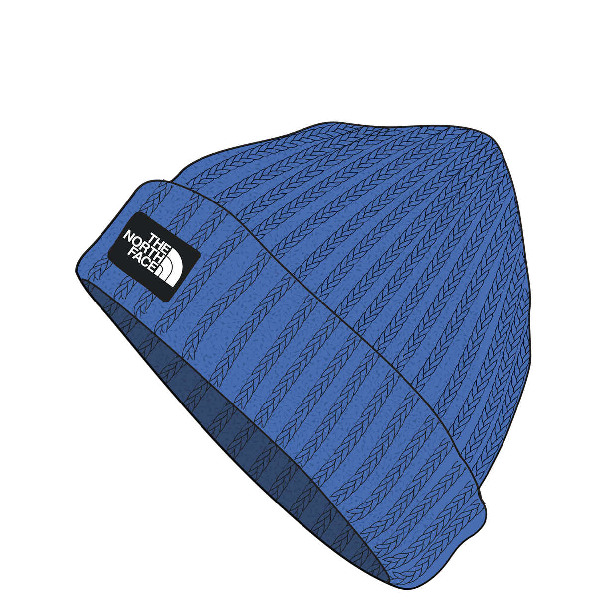 The North Face - Kids Salty Lined Beanie - SHDPGRTRD/MLNRD - vista principale