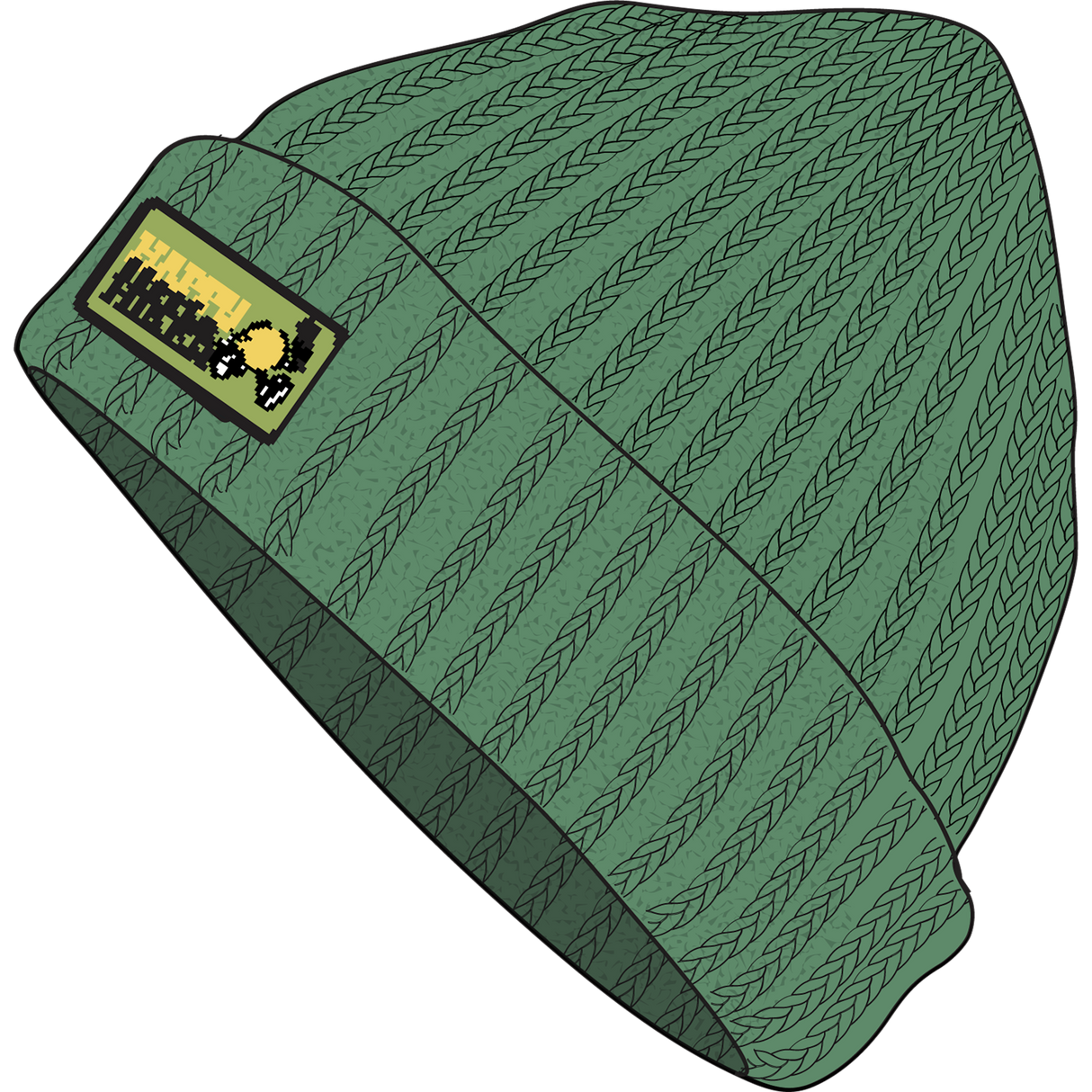 The North Face - Kids Salty Lined Beanie - BLUEOPAL/TNFBLK - vista alternativa 10