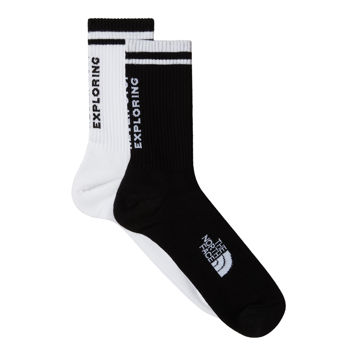 The North Face - Everyday Crew Sock Nse - 2p unisex - TNF BLACK/TNF WHITE - vista principale