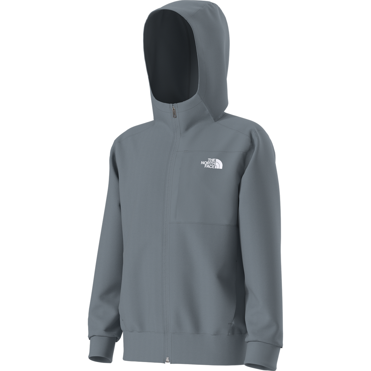 The North Face - Teen Tnf Performance Fleece F/z Hooded J - GRANITE GREY - vista alternativa 2
