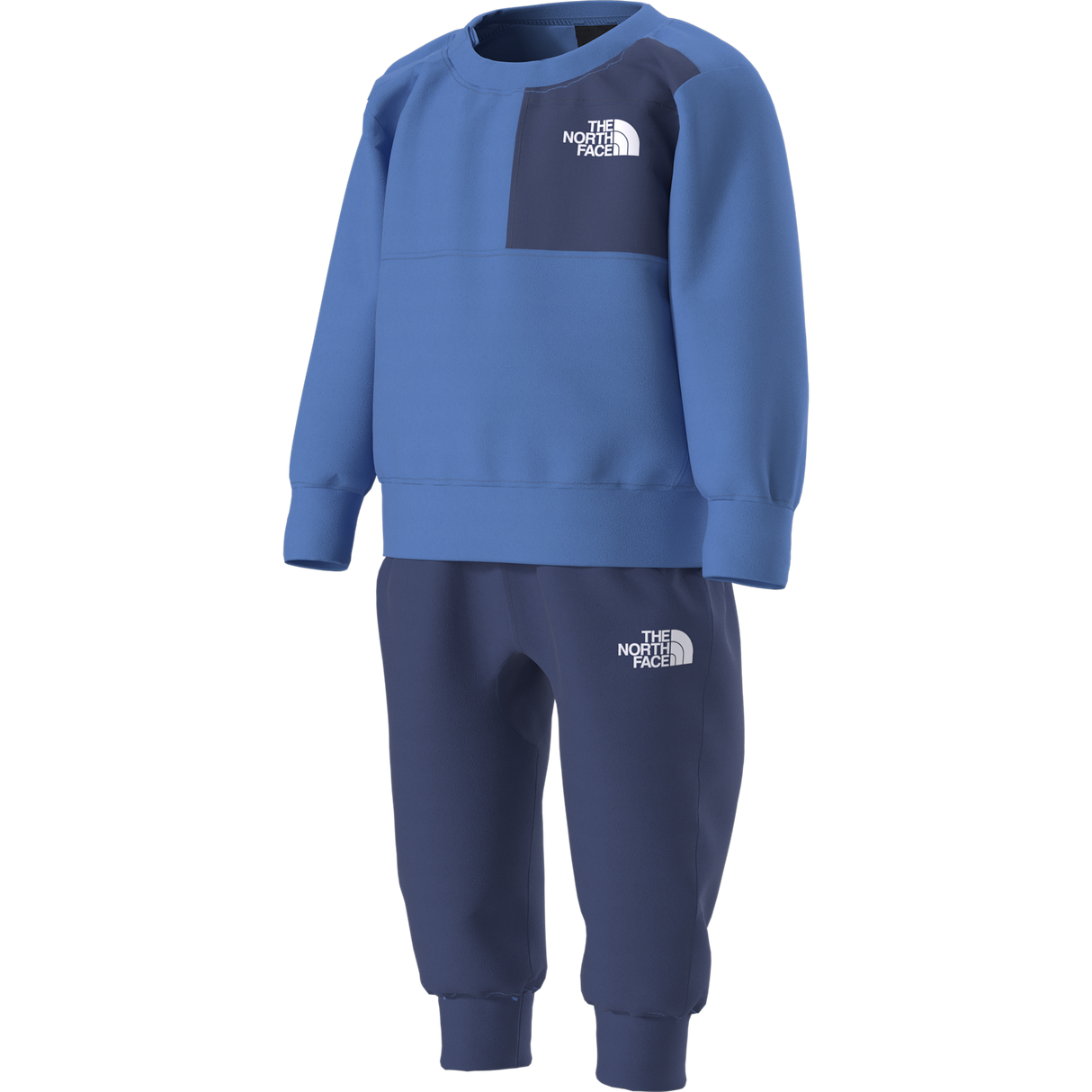 The North Face - Baby Tnf Performance Fleece Set - ACTIVE BLUE/BOLD BLUE - vista alternativa 2