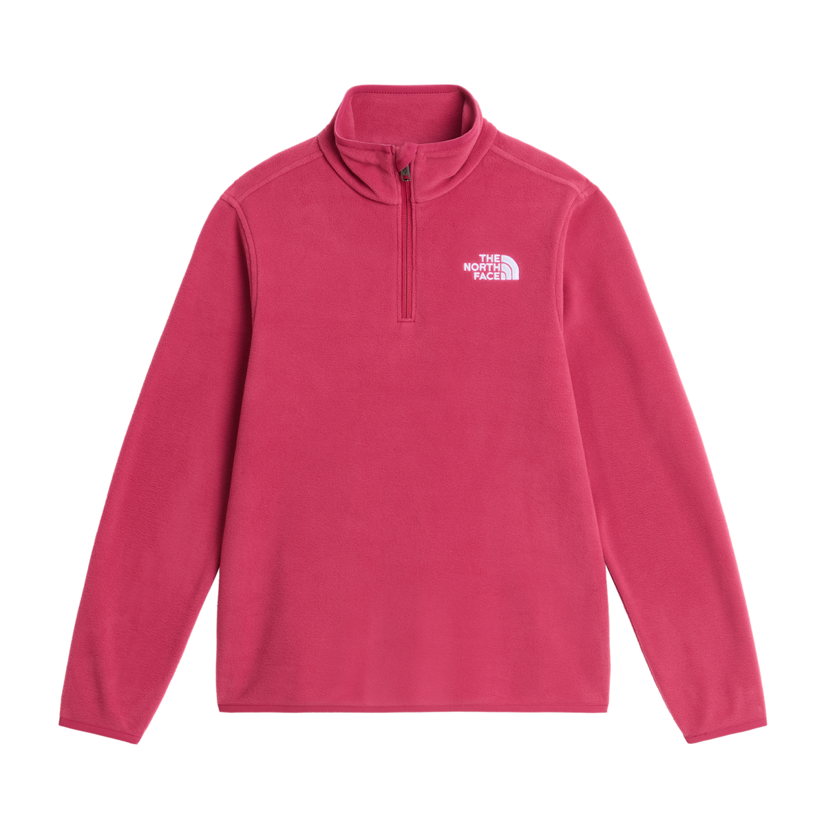 The North Face - Teen Glacier 1/4 Zip Pullover Glacier - Red - vista principale