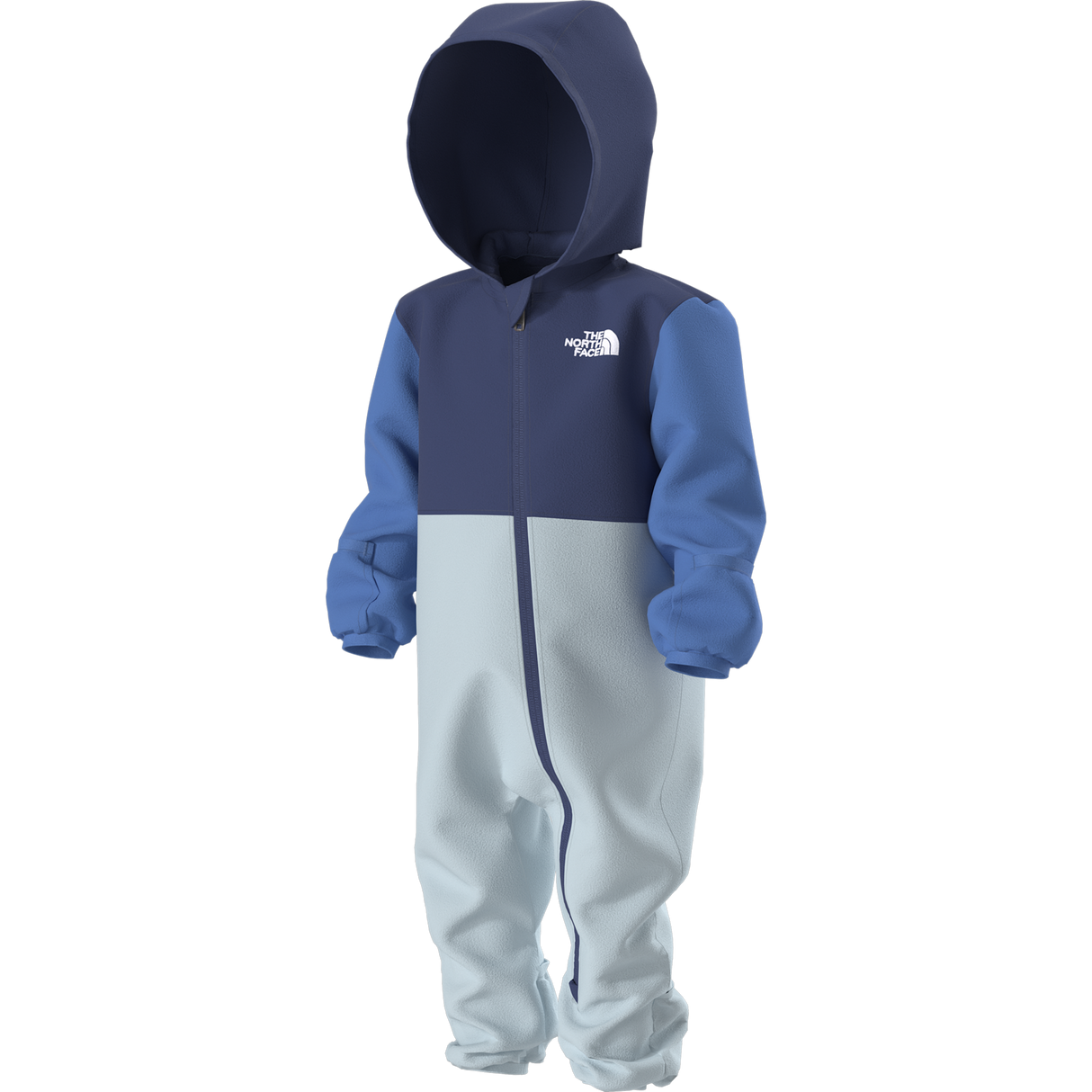 The North Face - Baby Glacier One Piece Glacier Bold Blue/Polar - CLOUDBLU/TINGY - vista alternativa 2