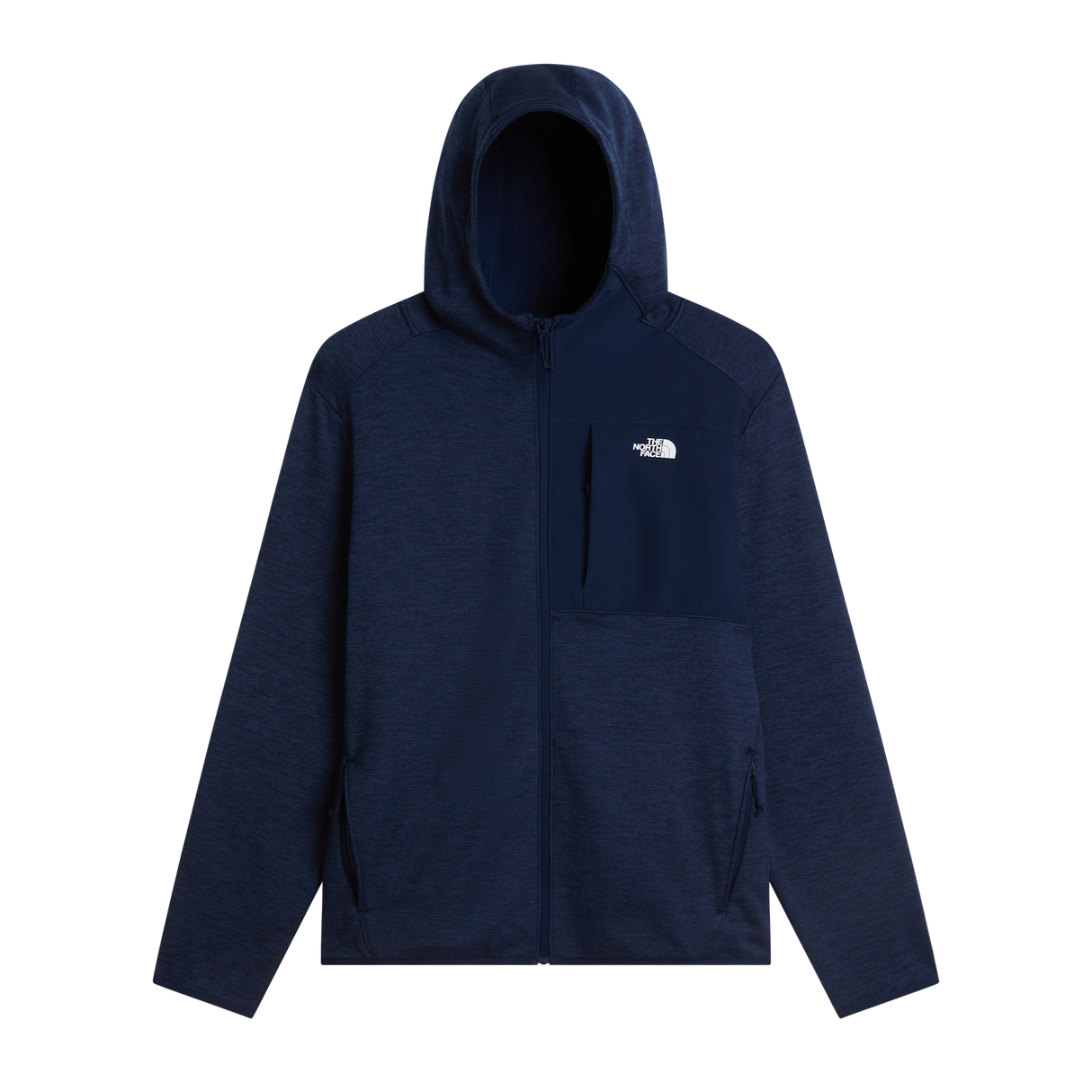 The North Face - Tnf Performance Fleece full-zip Hoodie da uomo - SUMMIT NAVY DARK HEATHER - vista principale