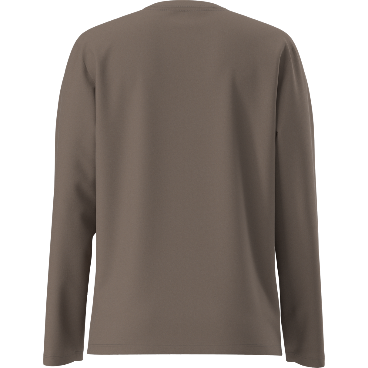 The North Face - Tnf Essential Simple Dome Rlx Long Sle da donna - Smokey Brown - vista alternativa 11