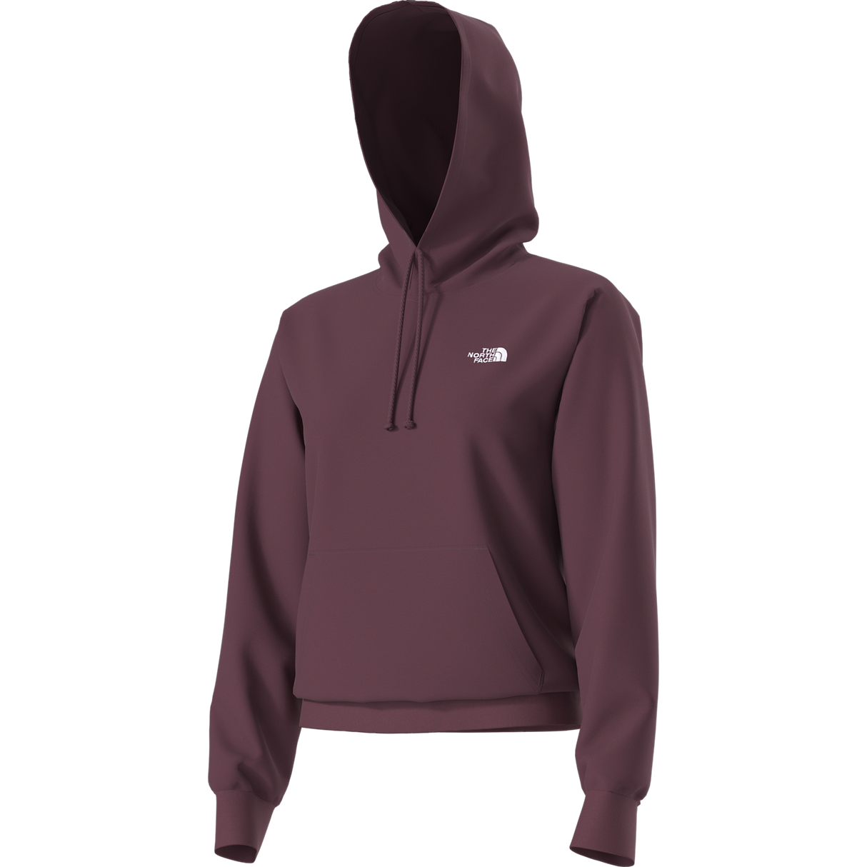 The North Face - Evolution Simple Dome Regular Hoodie da donna - Burgundy Crush - vista alternativa 2