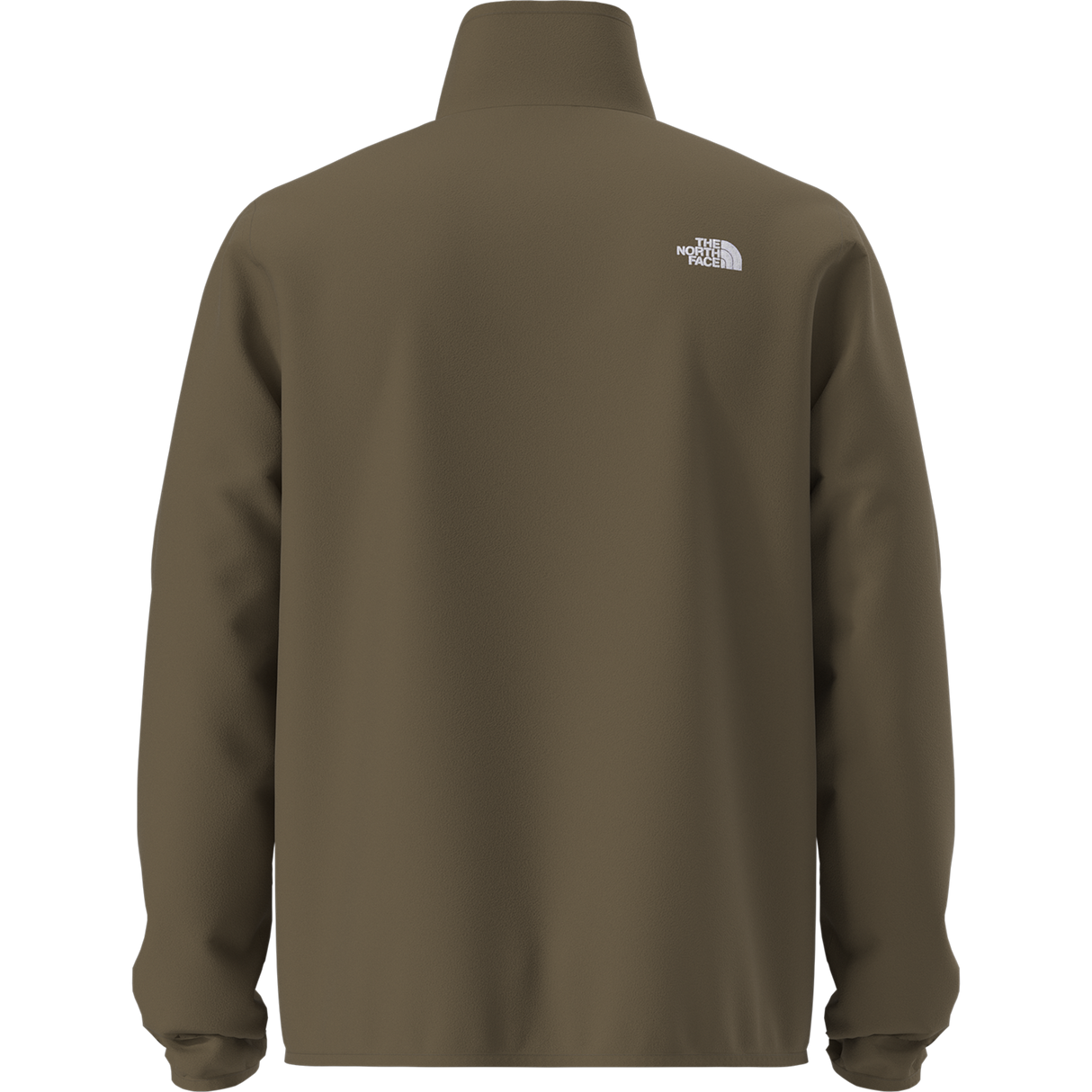 The North Face - Glacier Fleece 1/4 Zip Jacket Caraway Seed da uomo - TNFBLK/BRNNRABL - vista alternativa 11