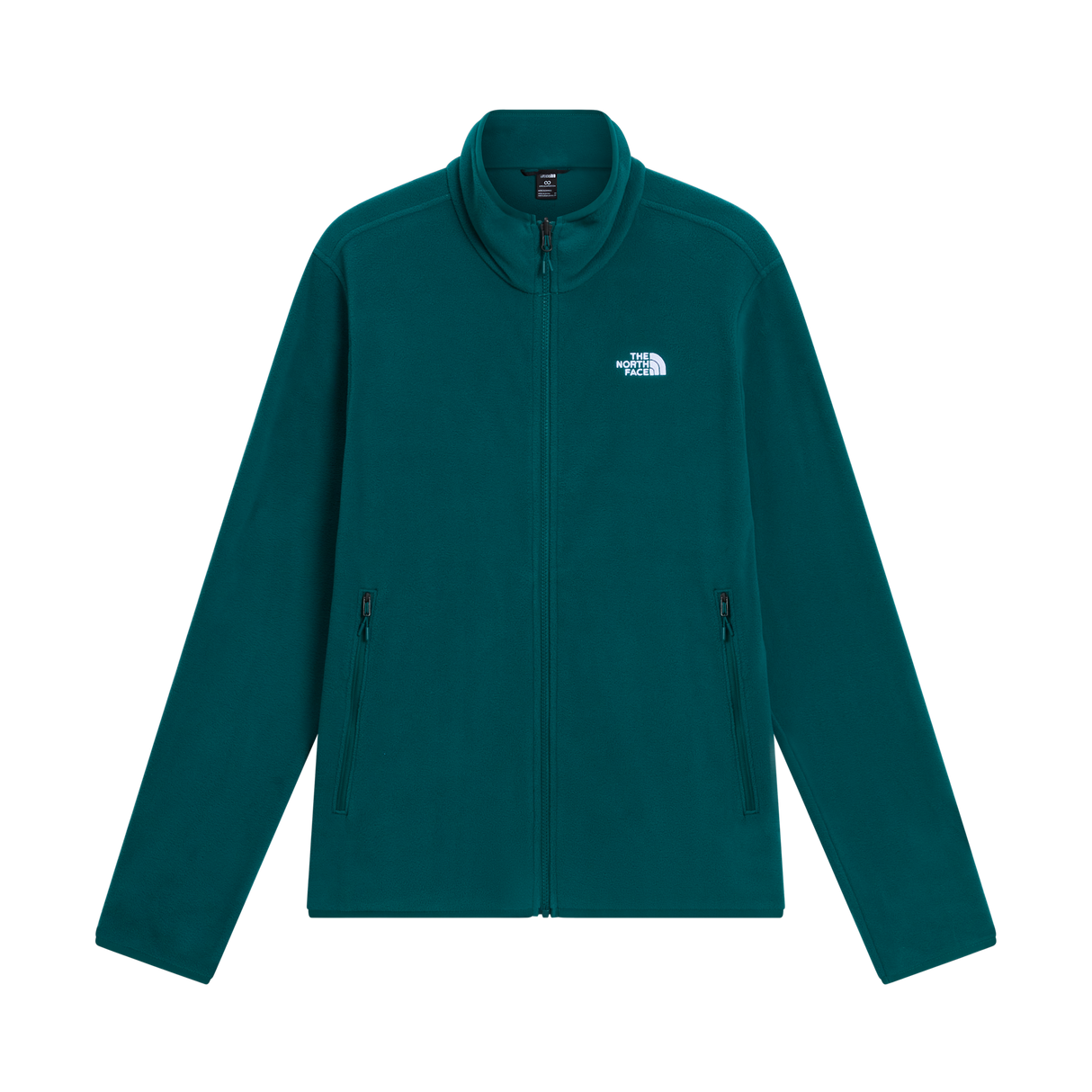 The North Face - Glacier Fleece Jacket Caraway Seed da uomo - Pacific Teal - vista principale