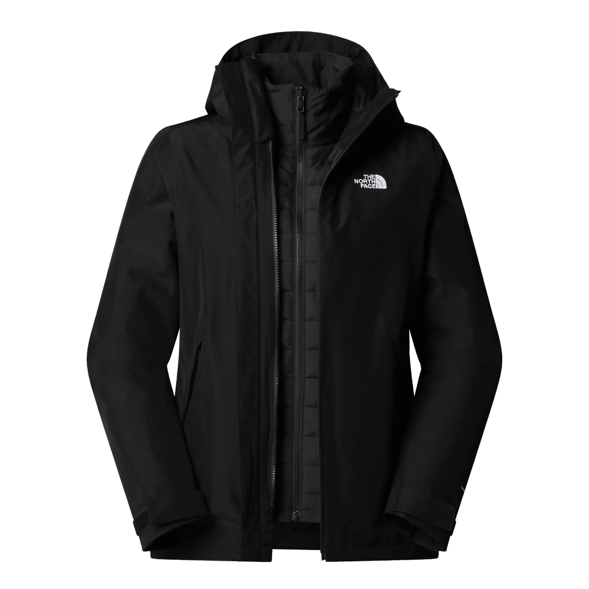 The North Face - Carto Mono Triclimate Hooded Jacket da donna - TNF BLACK - vista principale