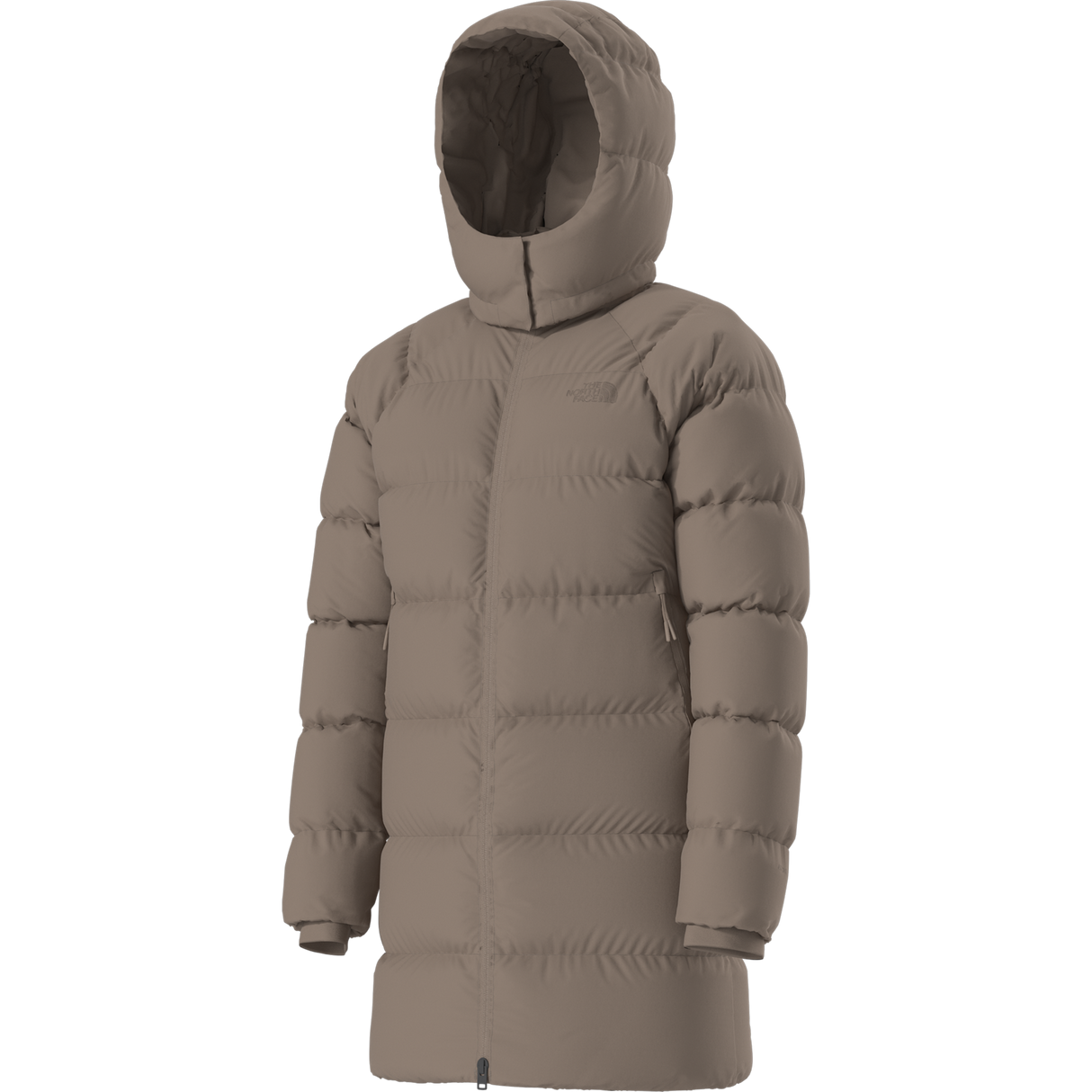 The North Face - Hydrenalite City Down Hooded Parka da donna - Garnet - vista alternativa 2