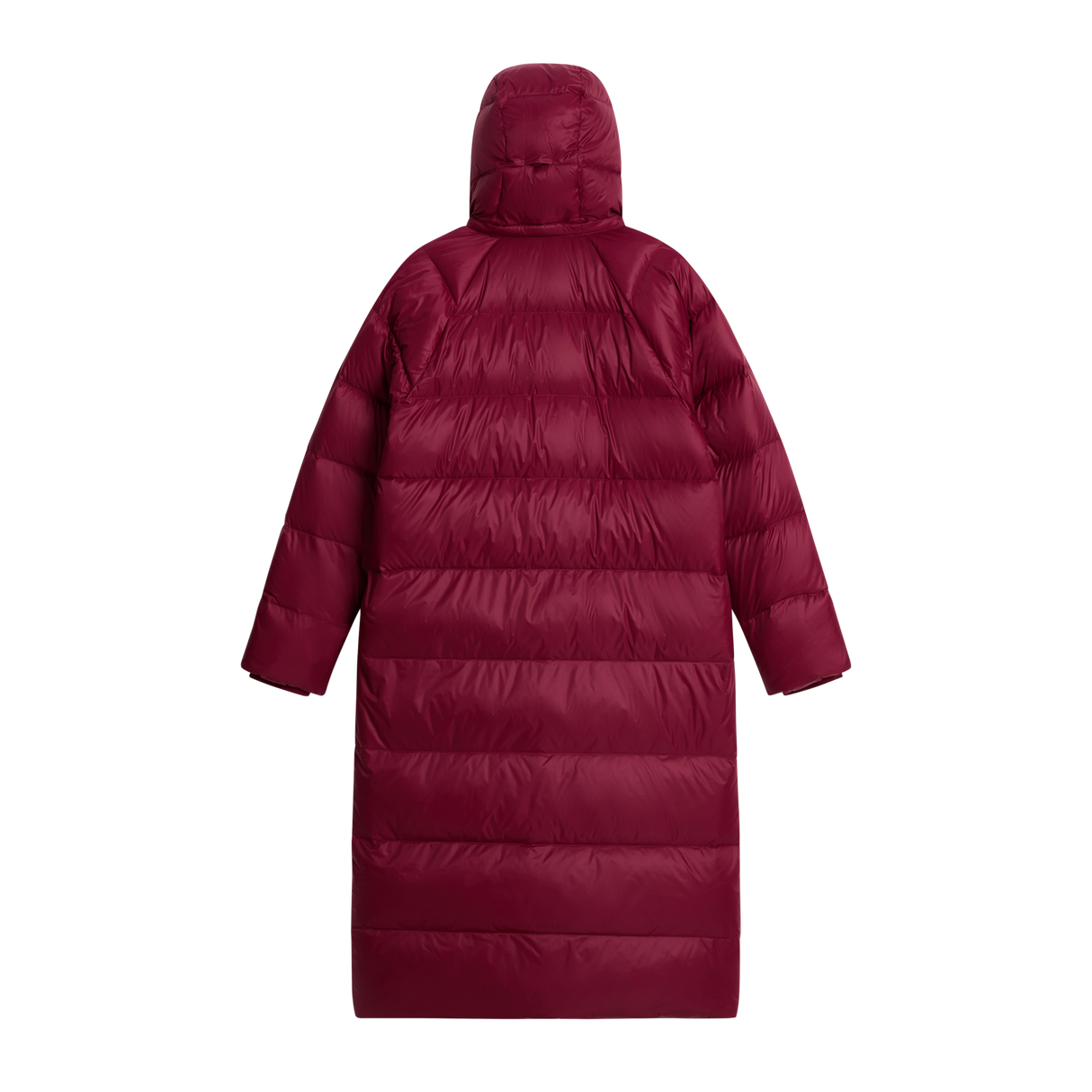 The North Face - Hydrenalite City Long Down Hooded Park da donna - Burgundy Crush - vista alternativa 1