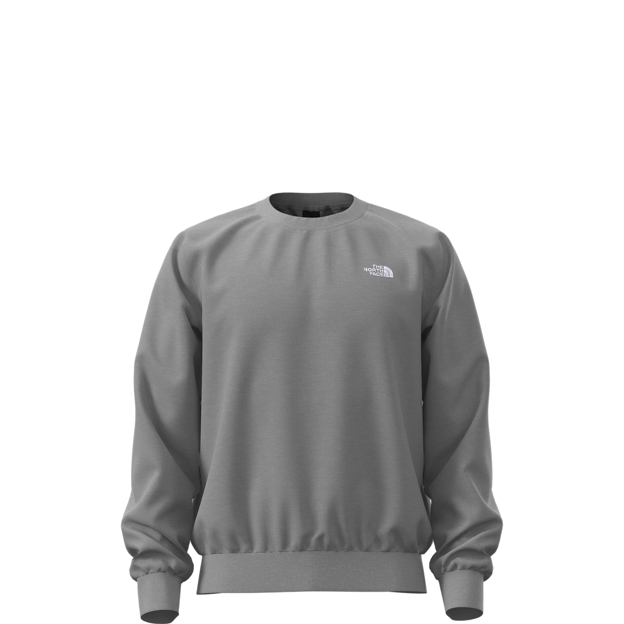 The North Face - Evolution Simple Dome Regular Crew da uomo - TNF Pale Grey Heather - vista principale