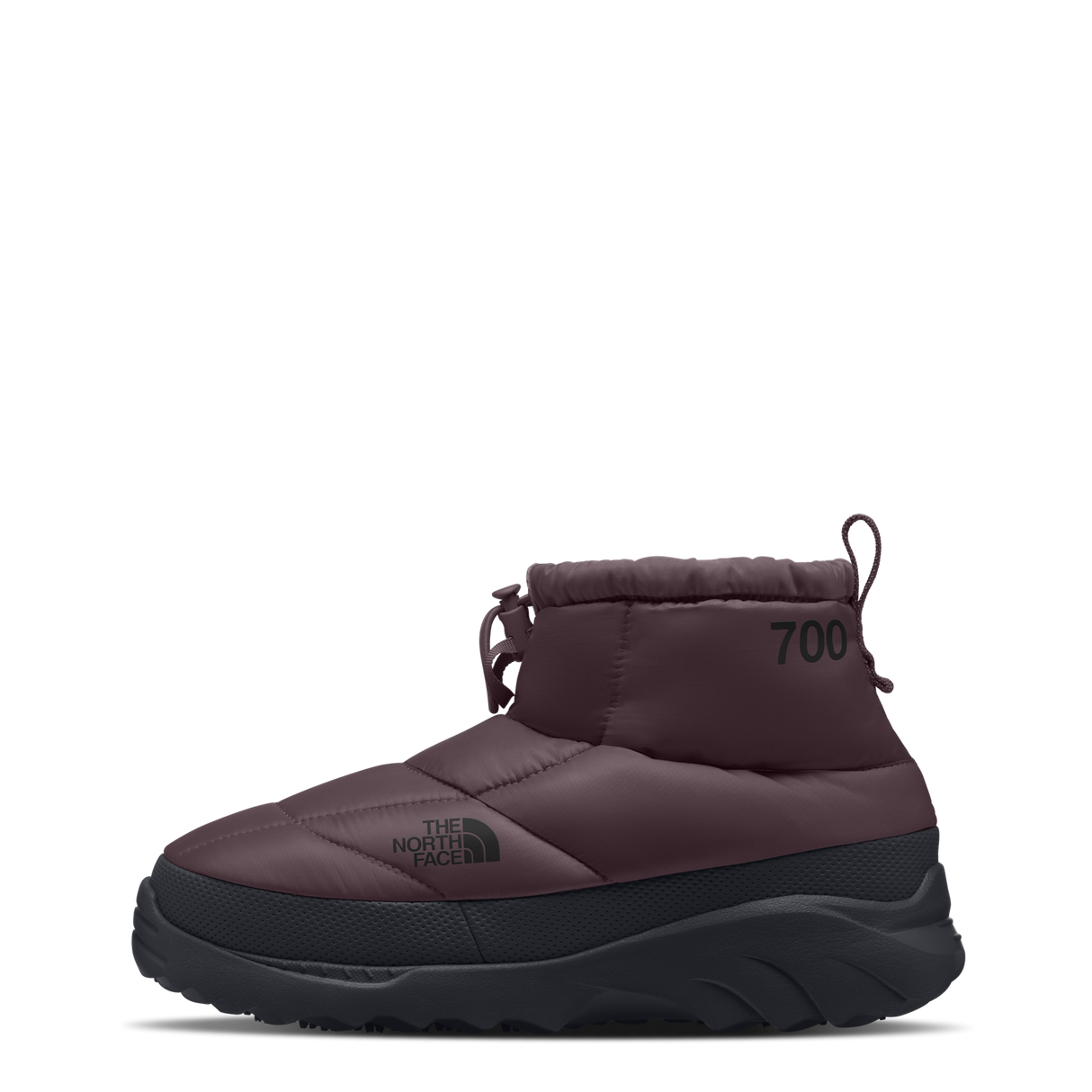 The North Face - Nuptse Traction Chukka Deep Burgundy/tnf Black unisex - ICD BL/FIRE/BLK - vista principale