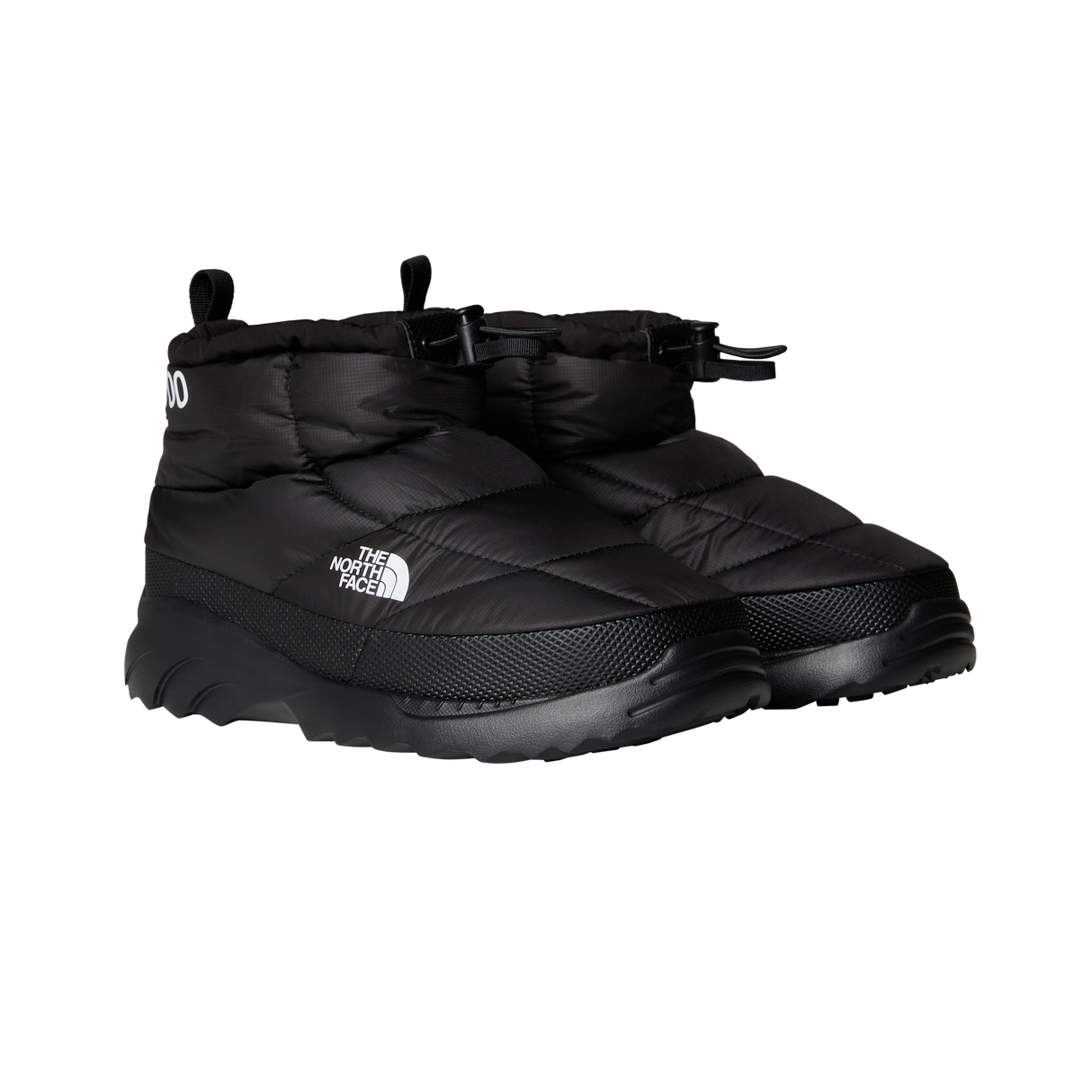 The North Face - Nuptse Traction Chukka Deep Burgundy/tnf Black unisex - TNF BLACK/TNF BLACK - vista alternativa 8