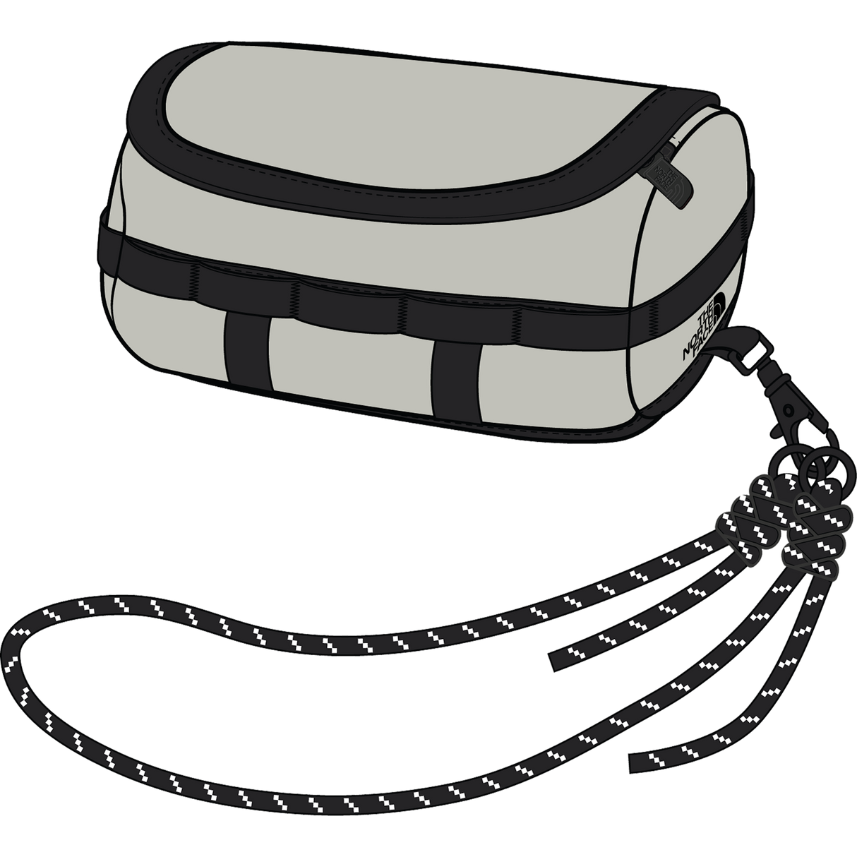 The North Face - Base Camp Mini Duffel - Ap Base Camp - Cumulus Cloud - vista principale