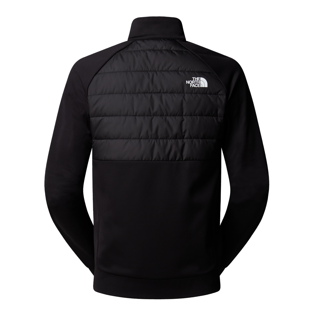 The North Face - Reaxion 2.0 Fleece Hybrid full-zip Jkt da uomo - TNF BLACK HEATHER - vista alternativa 1