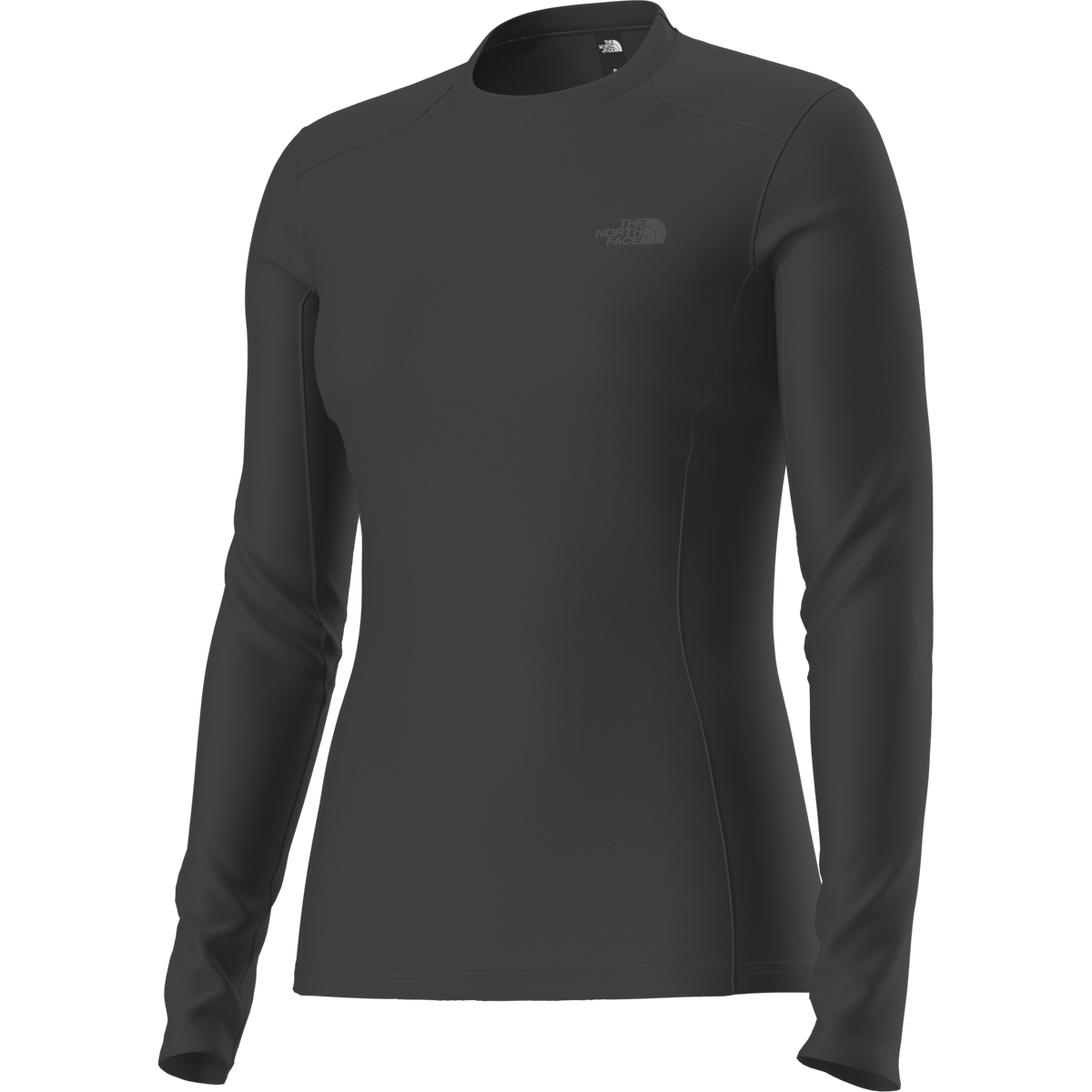 The North Face - Easy L/s Crew Neck da donna - BLACK - vista alternativa 2
