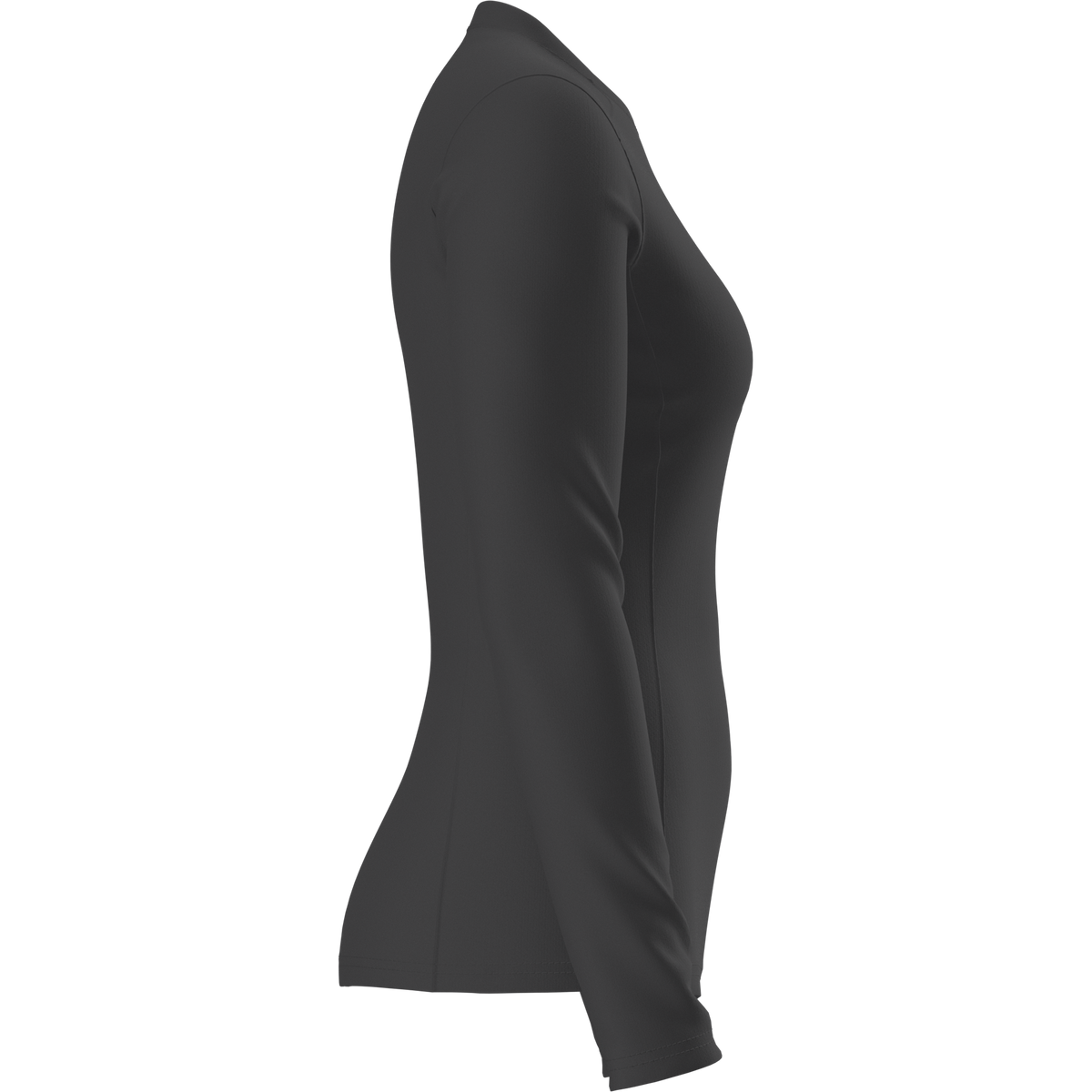 The North Face - Easy L/s Crew Neck da donna - BLACK - vista alternativa 3
