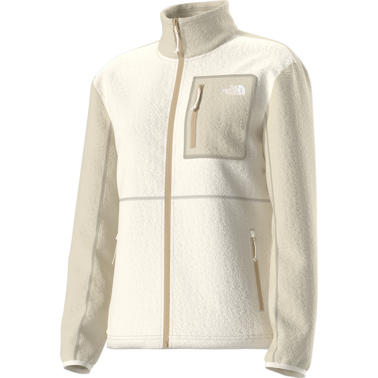 The North Face - Yumiori full-zip da donna - White Dune/Desert Stone - vista alternativa 2
