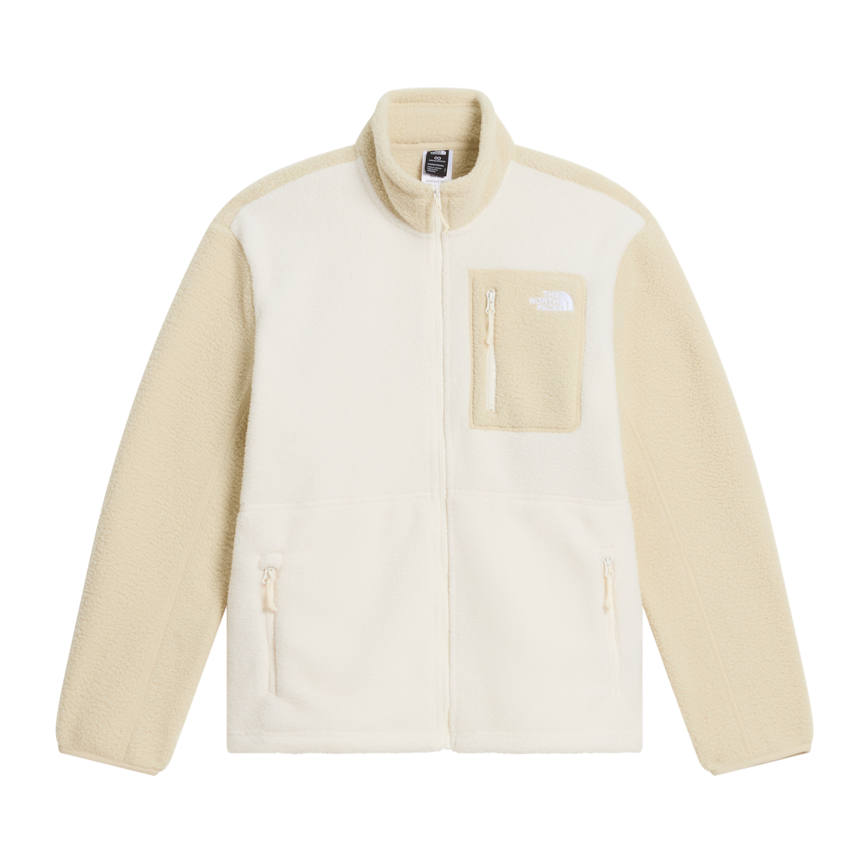 The North Face - Yumiori full-zip da donna - White Dune/Desert Stone - vista principale