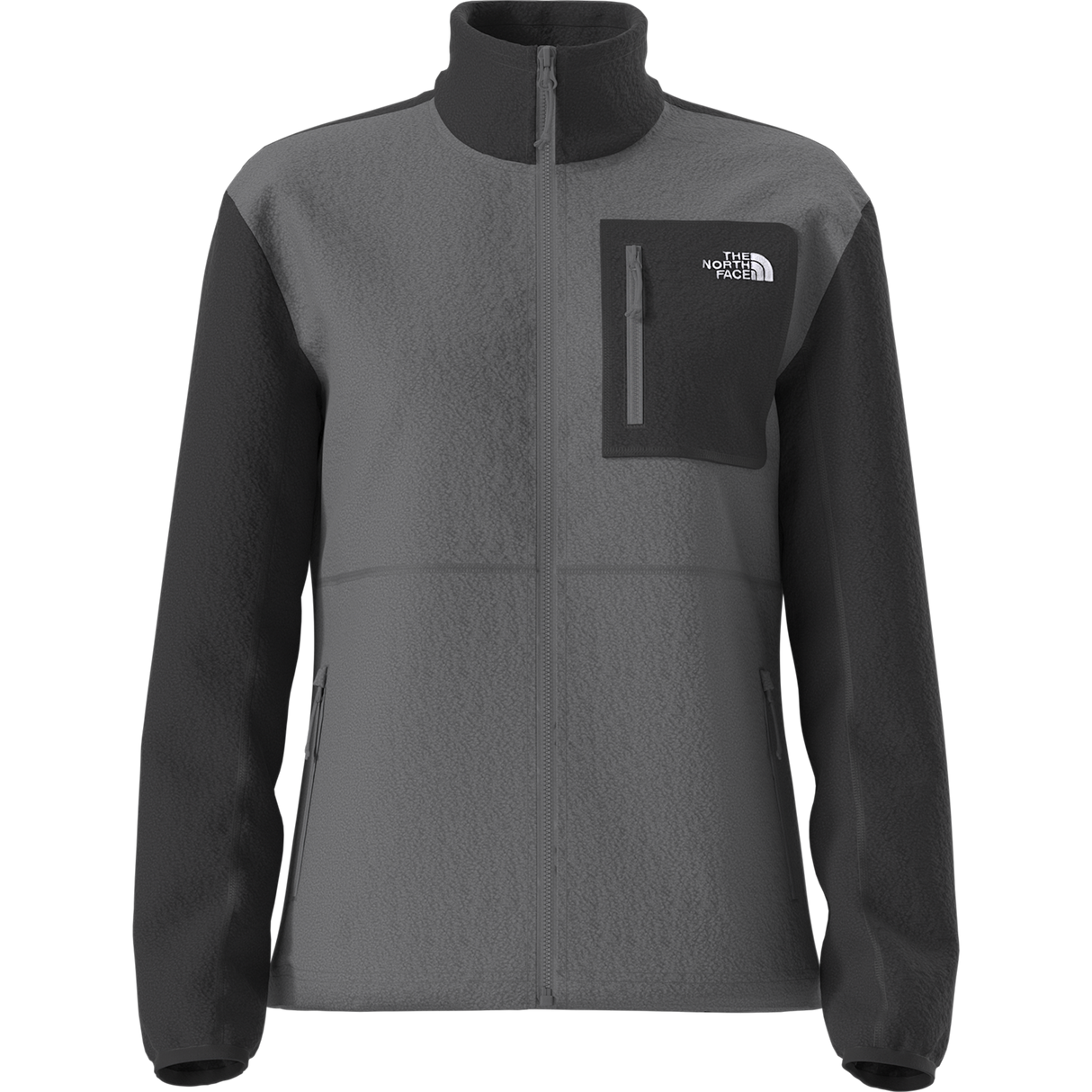The North Face - Yumiori full-zip da donna - SMOKED PEARL/TNF BLACK - vista principale