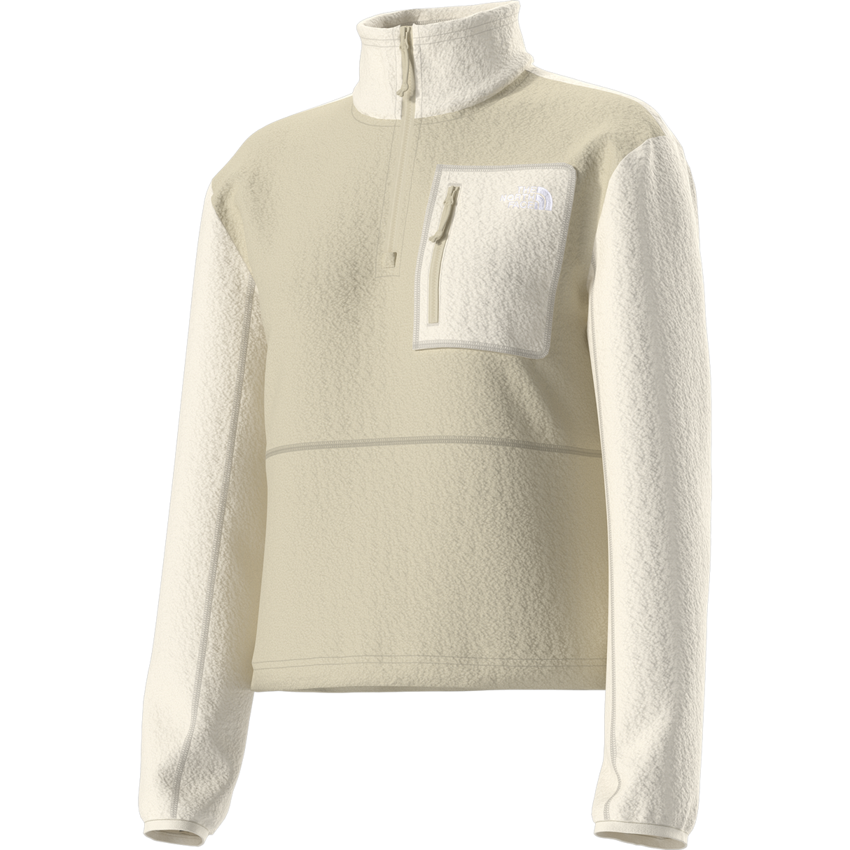 The North Face - Yumiori 1/4 Zip da donna - DESERT STONE/WHITE DUNE - vista alternativa 2