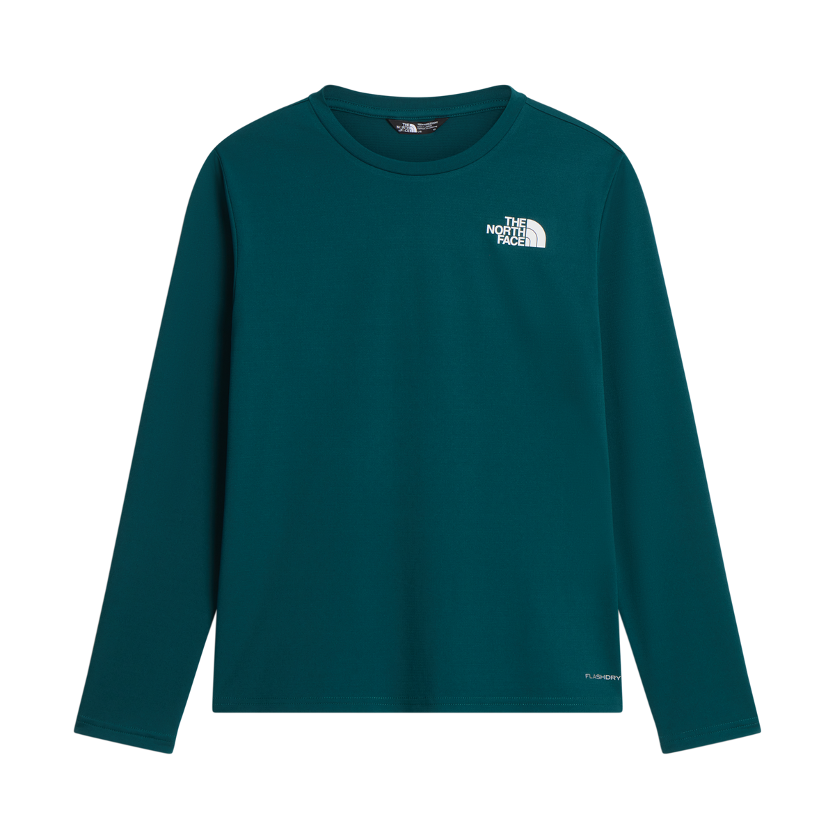 The North Face - Teen 24/7 Ls Tee - Green - vista principale