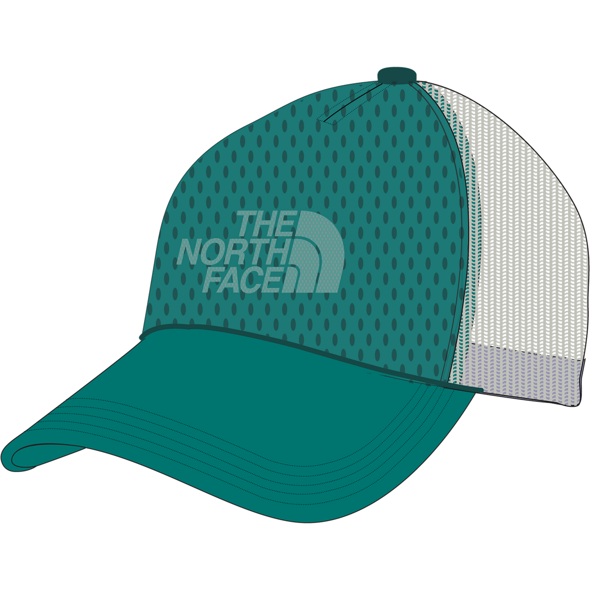 The North Face - Runner Trucker unisex - Green - vista alternativa 10