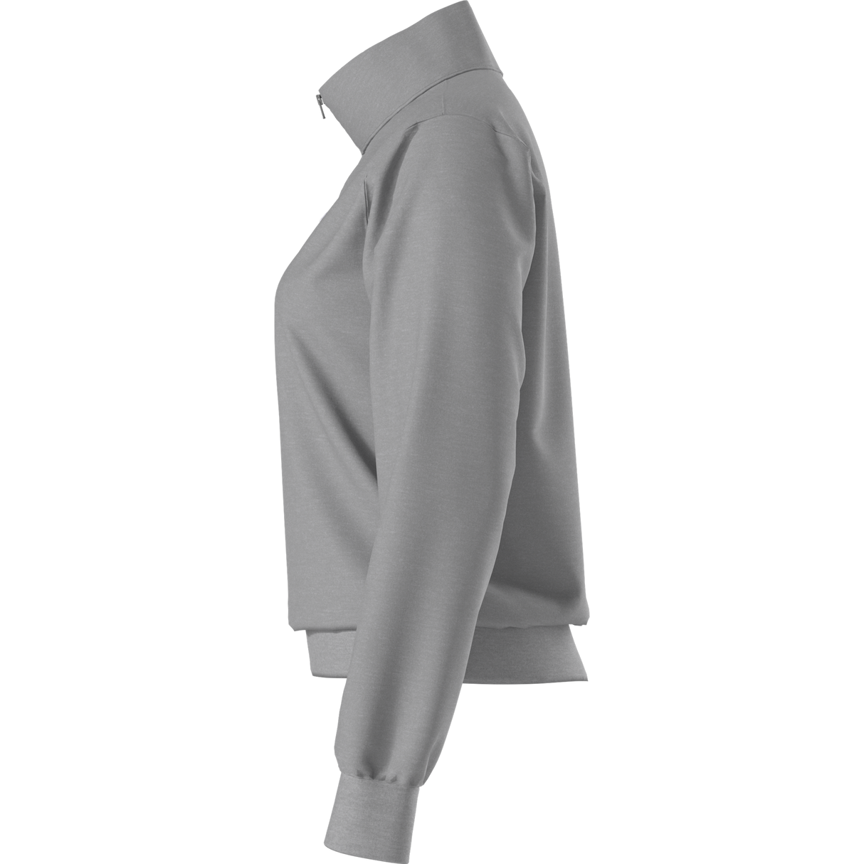 The North Face - Evolution Simple Dome Regular 1/4 Zip da donna - TNF Pale Grey Heather - vista alternativa 3