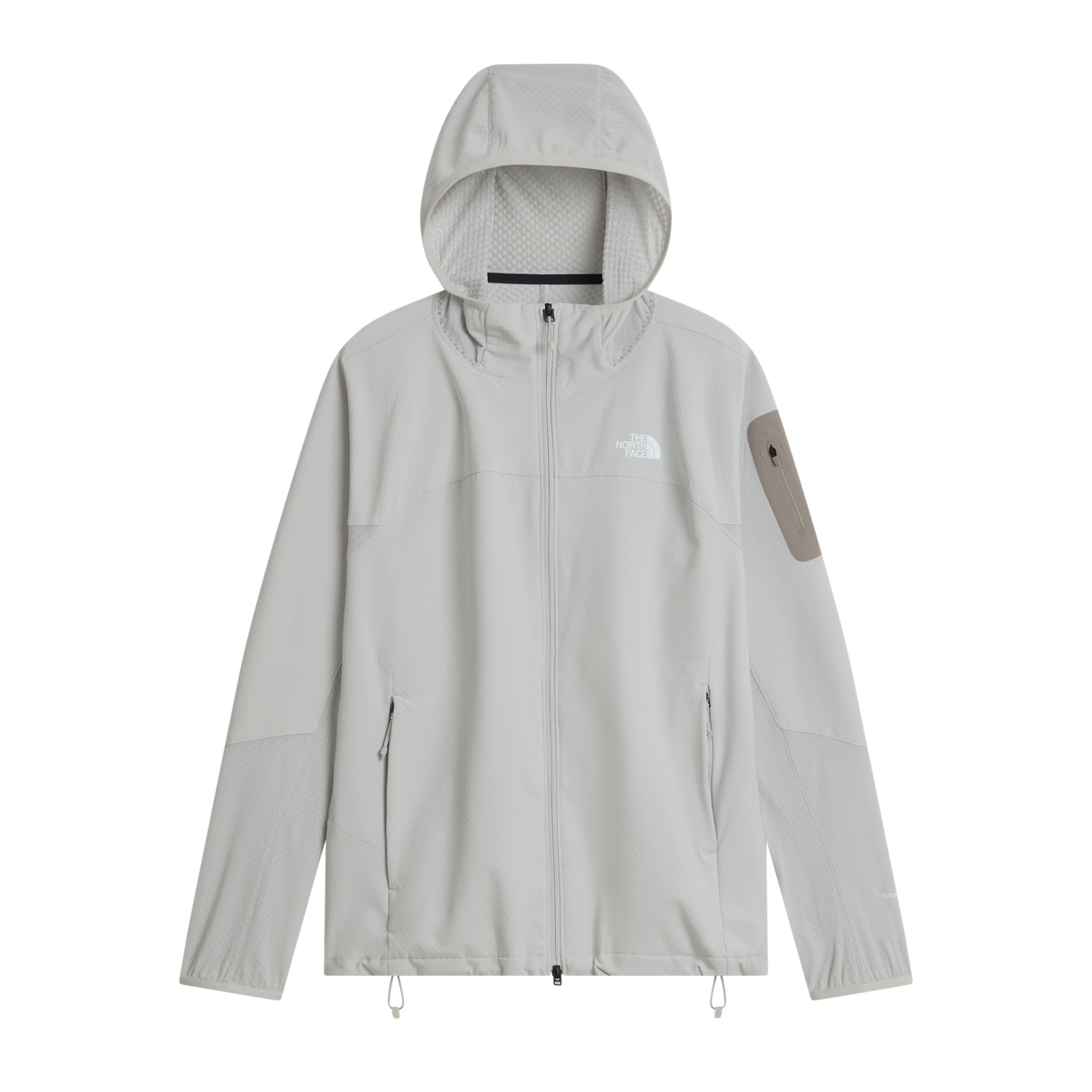 The North Face - Tek Approach Futurefleece Hooded Jacke da uomo - METALLIC/YAM - vista principale