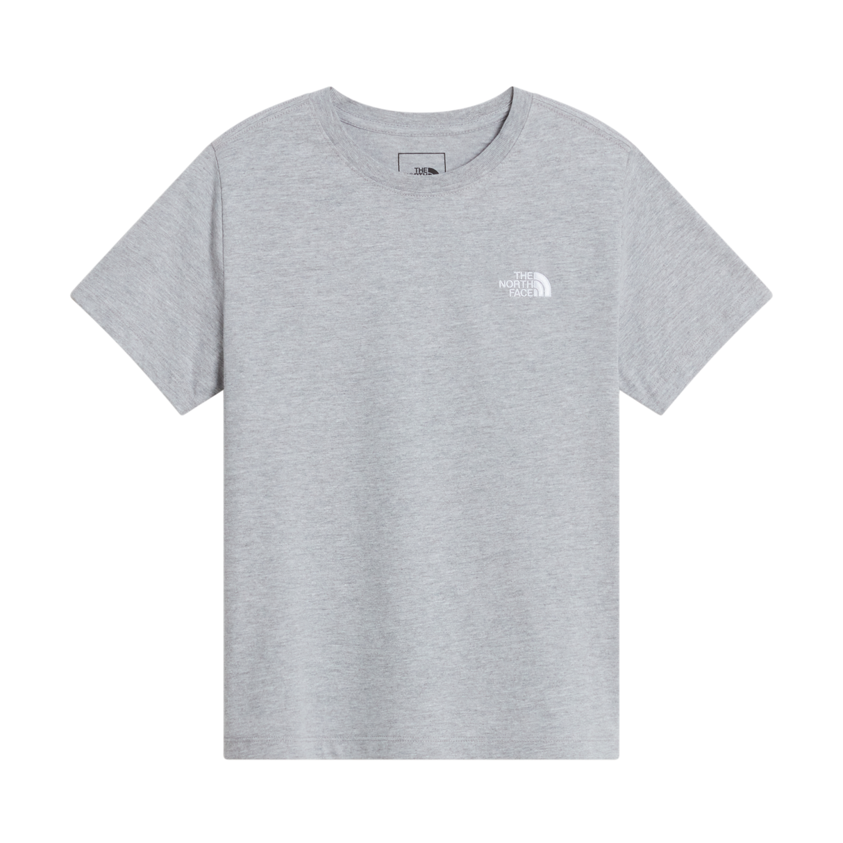 The North Face - Teen Evolution Simple Dome S/s Tee - TNF Pale Grey Heather - vista principale
