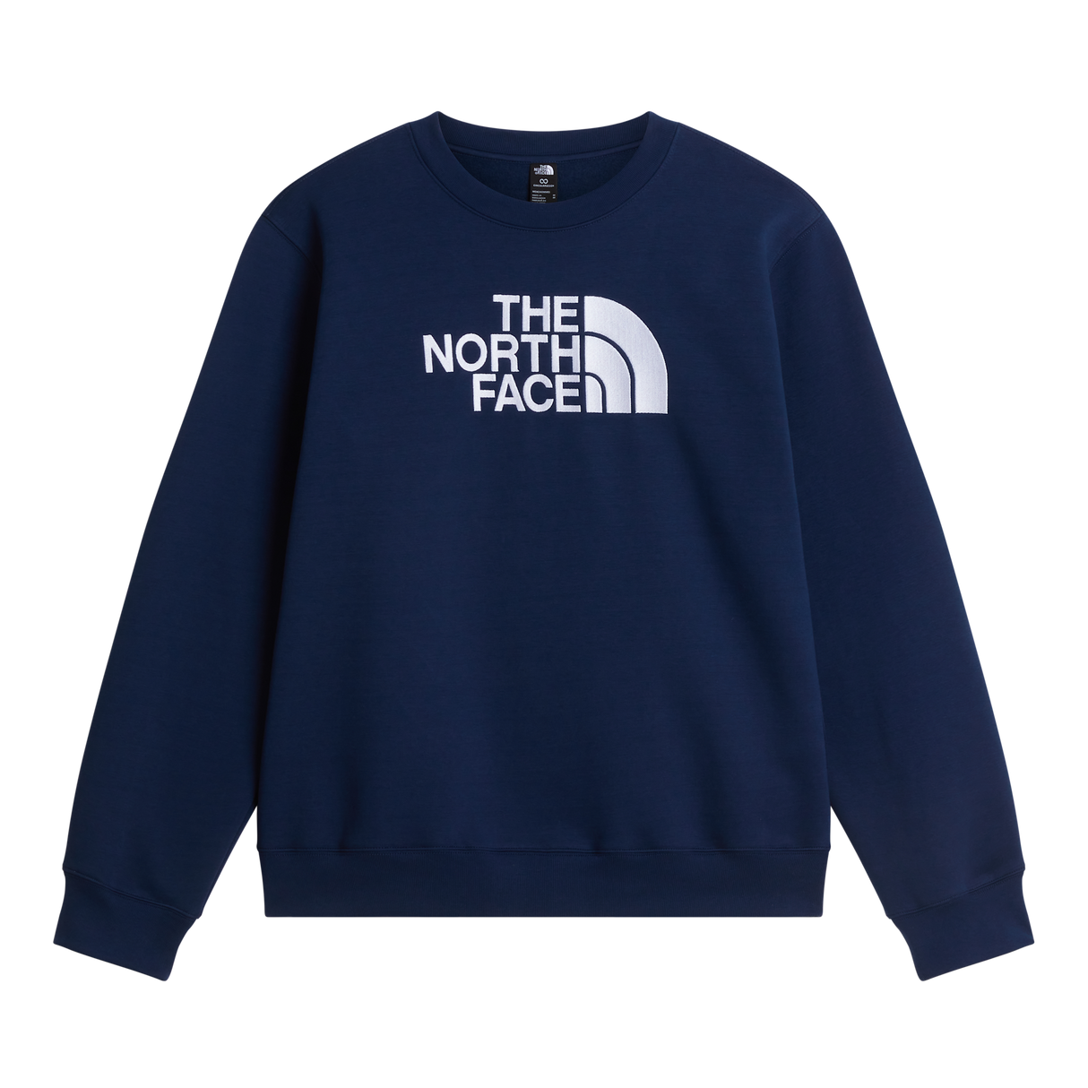 The North Face - TNF Essential Drew Peak Crew Caraway Seed da uomo - SUMMIT NAVY - vista principale