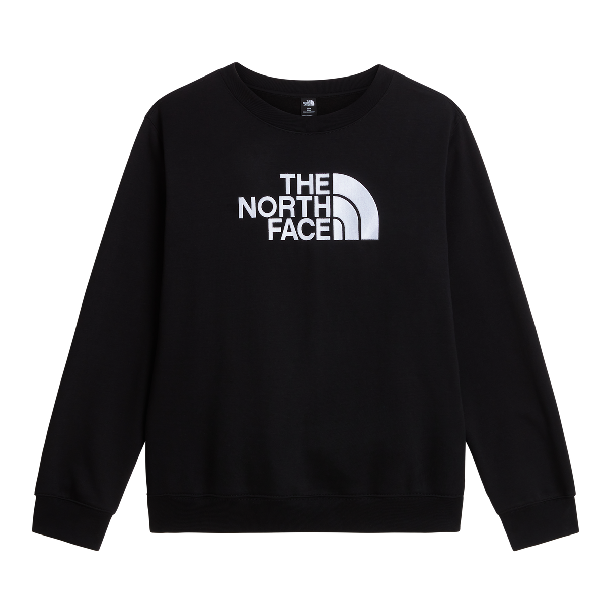 The North Face - TNF Essential Drew Peak Crew Caraway Seed da uomo - TNF BLACK - vista principale