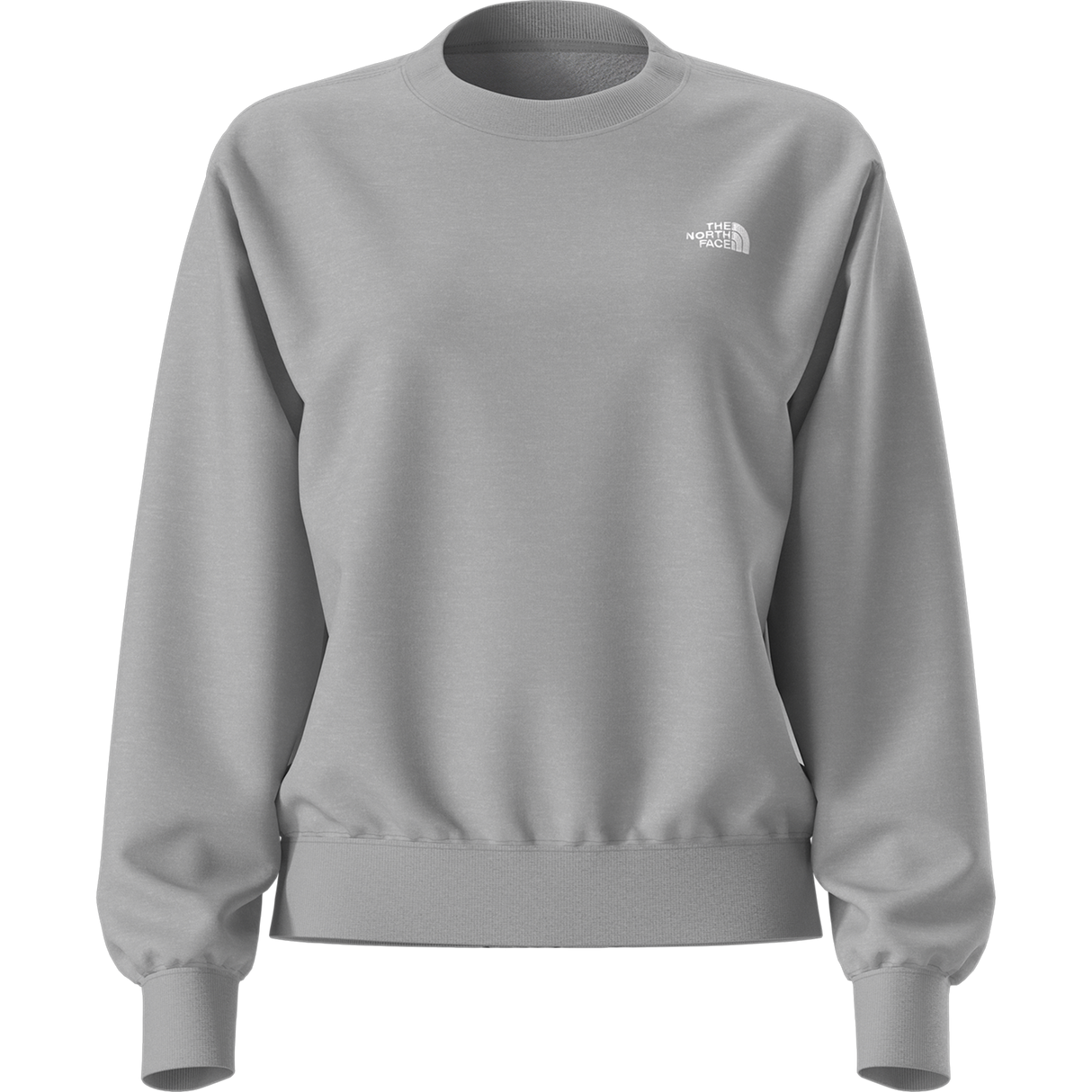 The North Face - Tnf Essential Terry Simple Dome Relaxe da donna - TNF Pale Grey Heather - vista alternativa 10