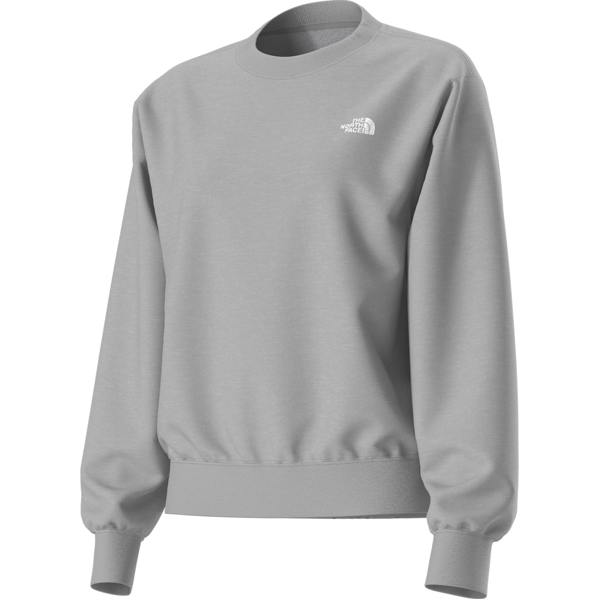 The North Face - Tnf Essential Terry Simple Dome Relaxe da donna - TNF Pale Grey Heather - vista alternativa 12