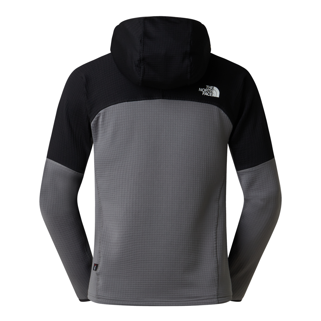 The North Face - Polartec Powergrid Stormgap Hoodie da uomo - SMOKED PEARL/TNF BLACK - vista alternativa 1