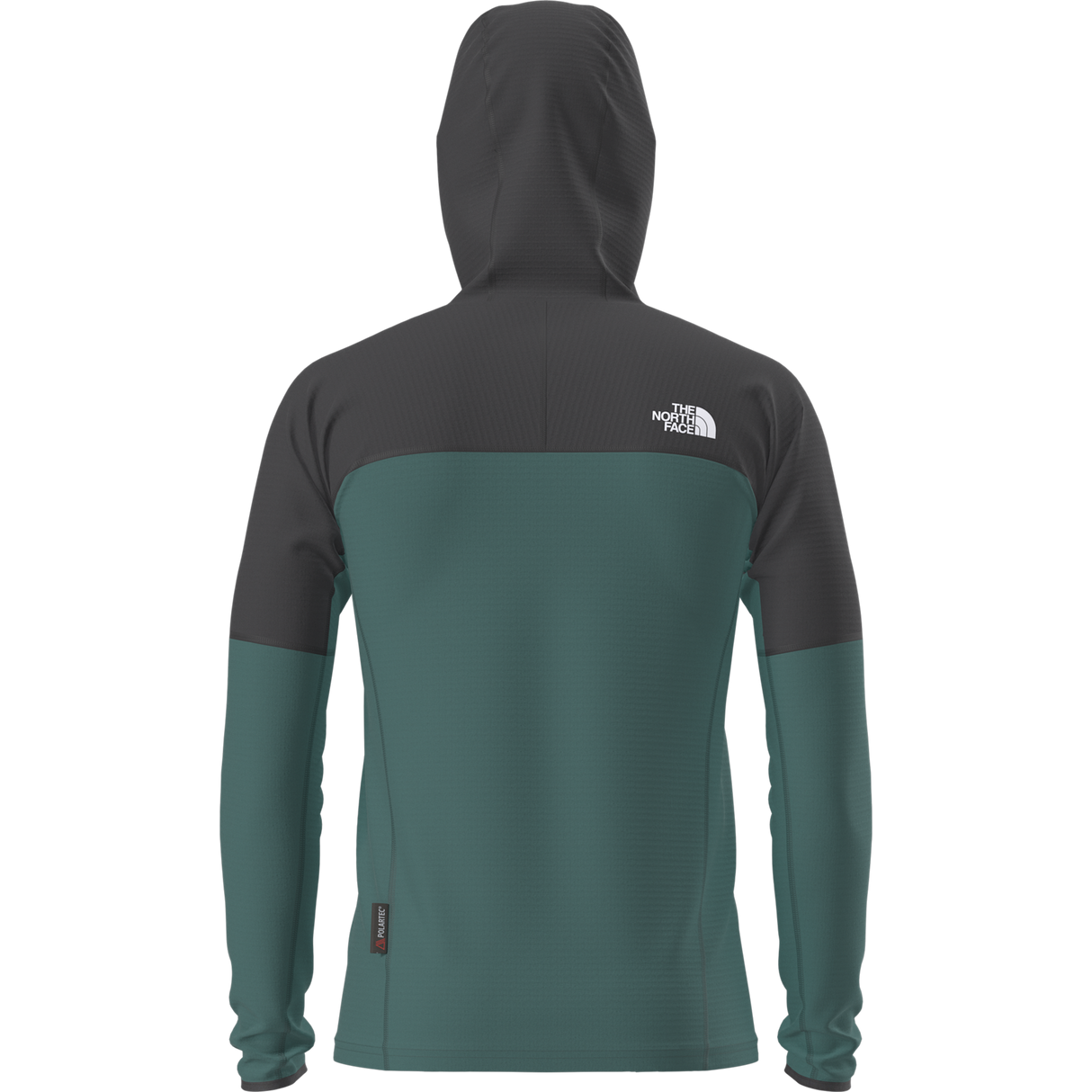 The North Face - Polartec Powergrid Stormgap Hoodie da uomo - Pacific Teal/TNF Black - vista alternativa 11