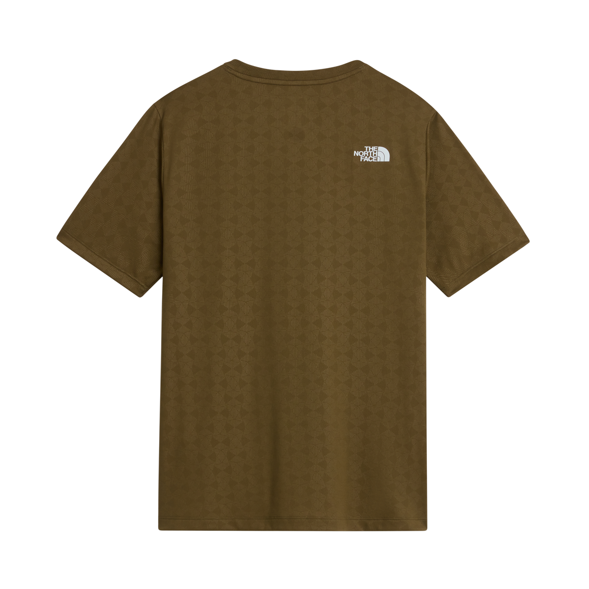 The North Face - 24/7 Pentadome Embossed Reg SS Tee Caraway da uomo - TNFBLK/BRNNRABL - vista alternativa 1