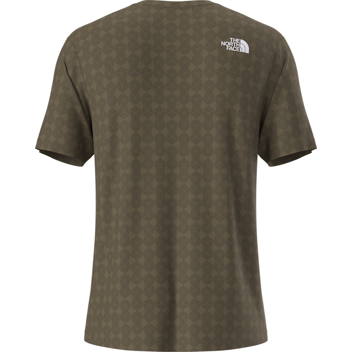 The North Face - 24/7 Pentadome Embossed Reg SS Tee Caraway da uomo - TNFBLK/BRNNRABL - vista alternativa 11