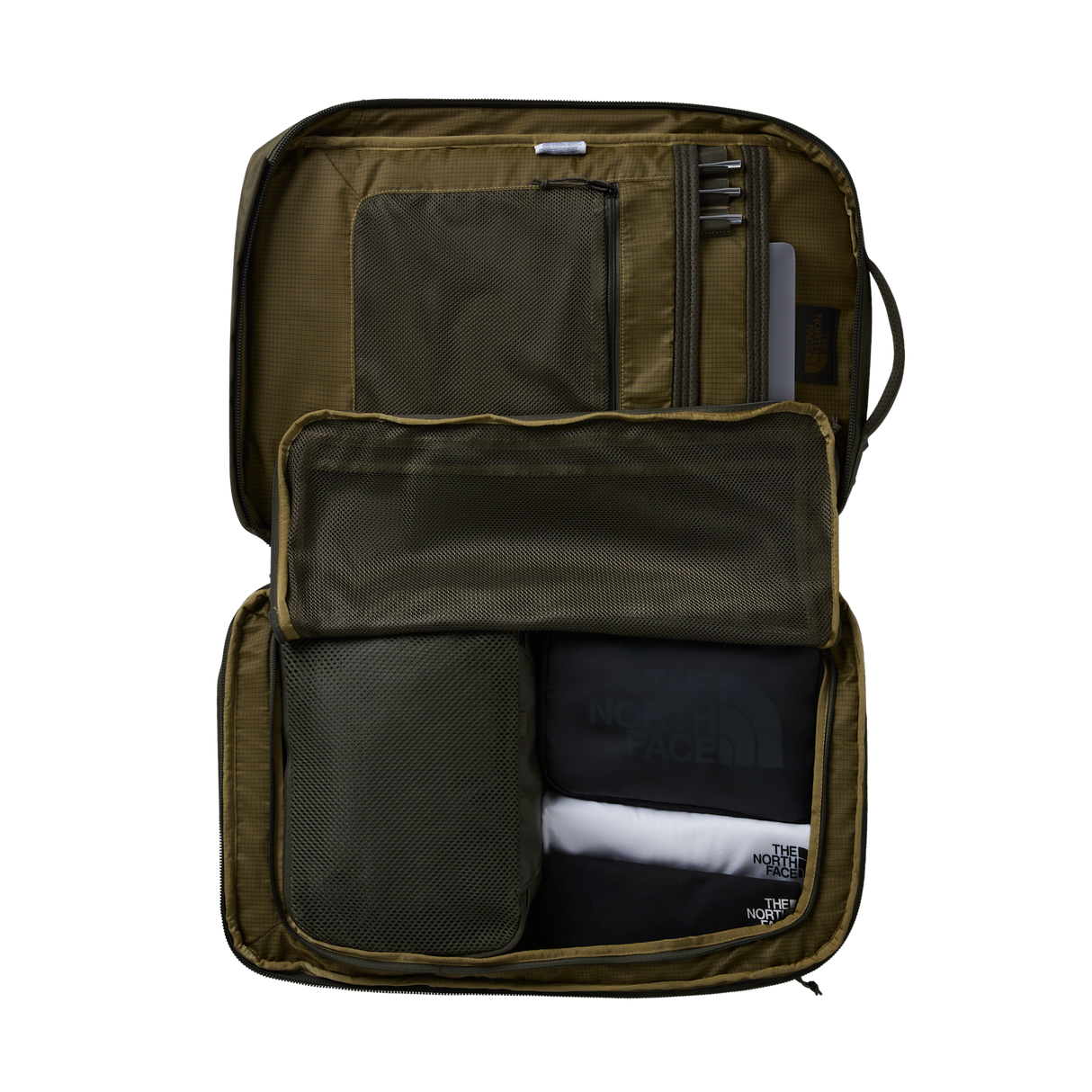The North Face - Bcv Pro Travel Pack Base Camp - NEW TAUPE GREEN/TNF BLACK - vista alternativa 7