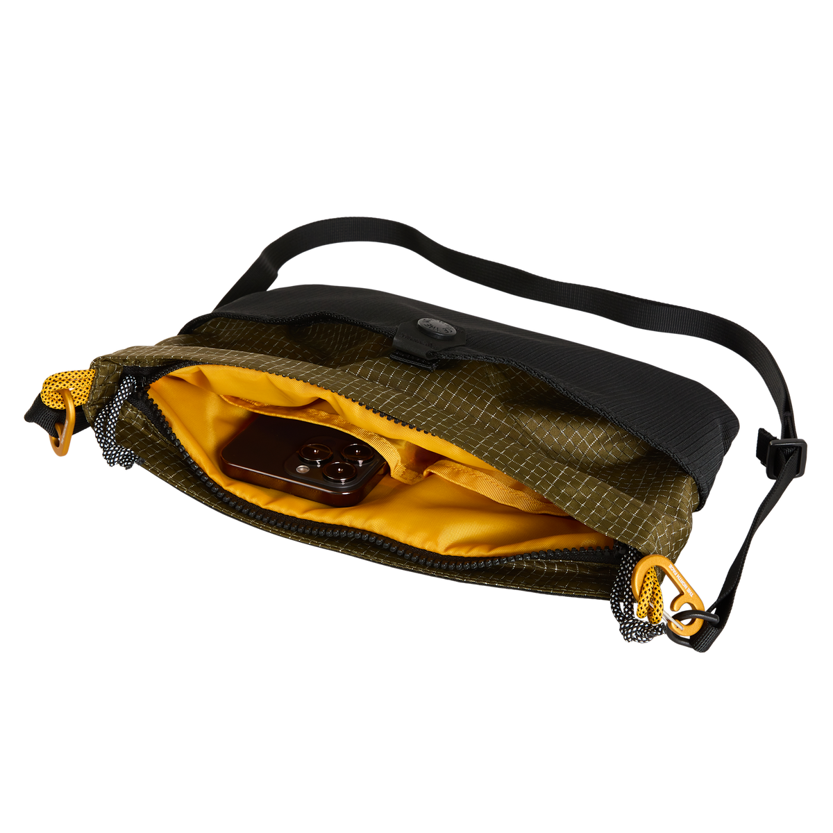 The North Face - Clyffe Shoulder Bag Caraway Seed/TNF Black - Brown - vista alternativa 4