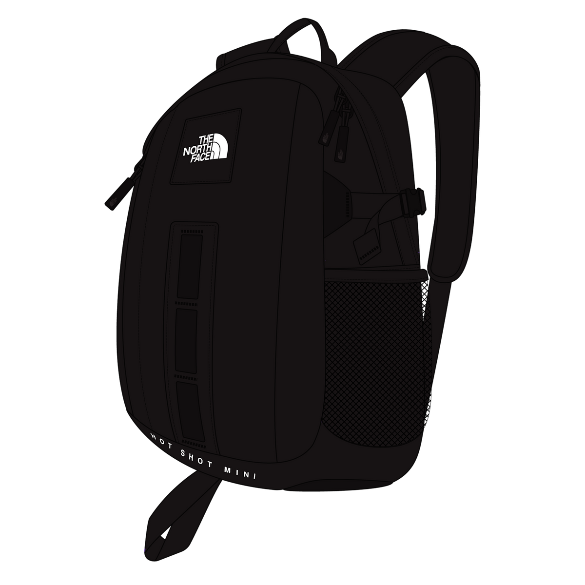 north face backpack small shot The Borealis Mini Backpack, TNF Black/TNF Black-NPF, One Size altitude features downtown Hot Shot Base Camp Backpack