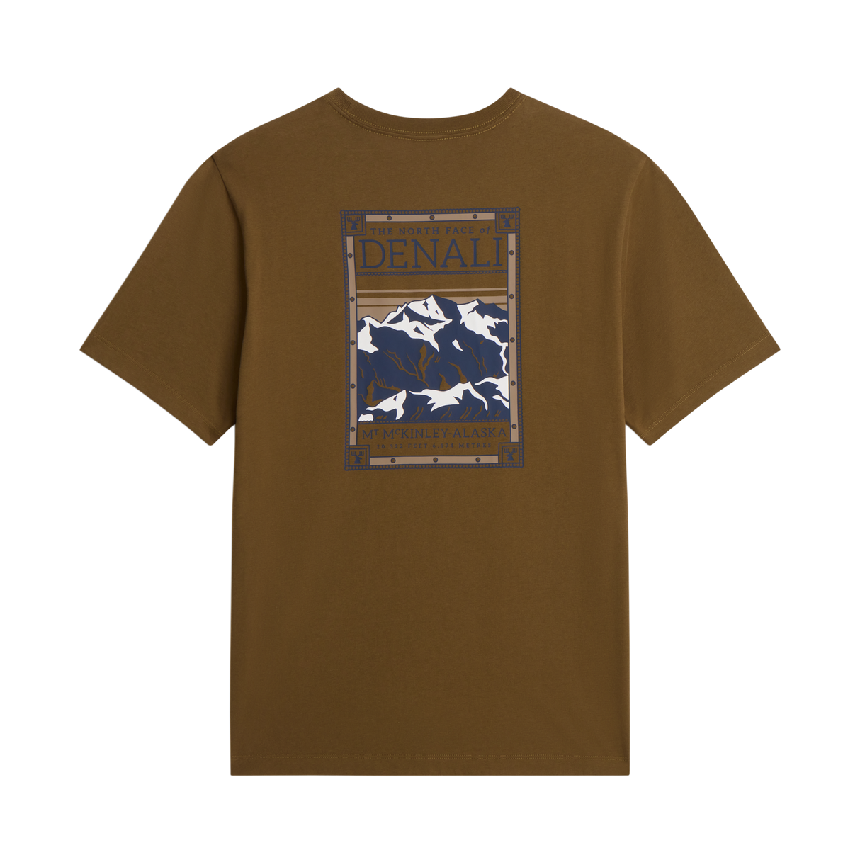 The North Face - North Faces Reg SS Tee-Graphic Caraway Seed da uomo - TNFBLK/BRNNRABL - vista alternativa 1