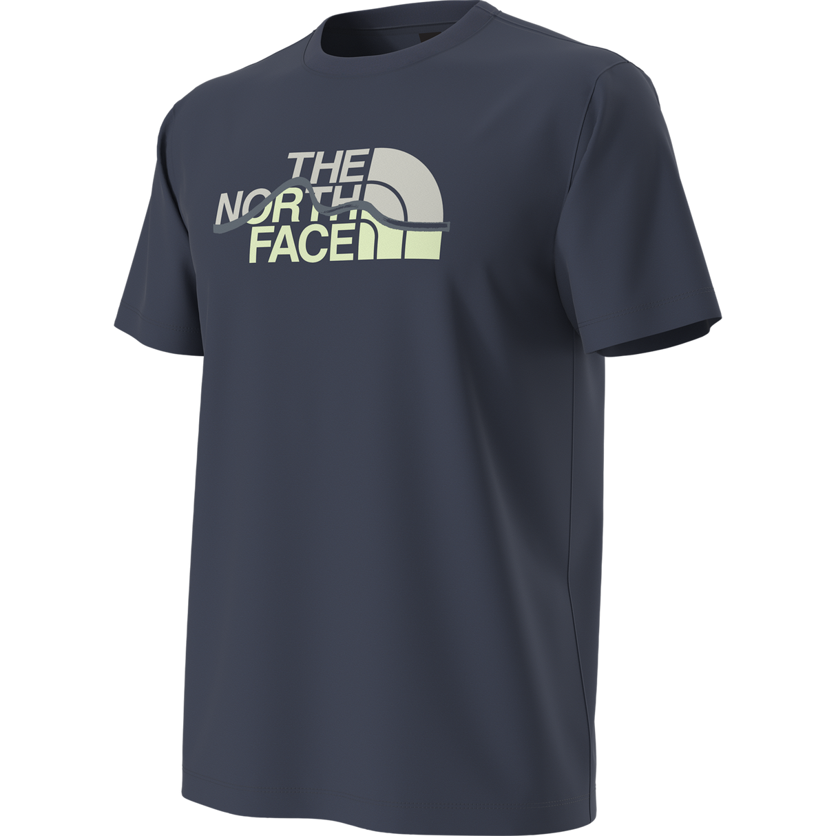The North Face - Mountain Line Regular Short Sleeve Tee da uomo - SUMMIT NAVY - vista alternativa 2