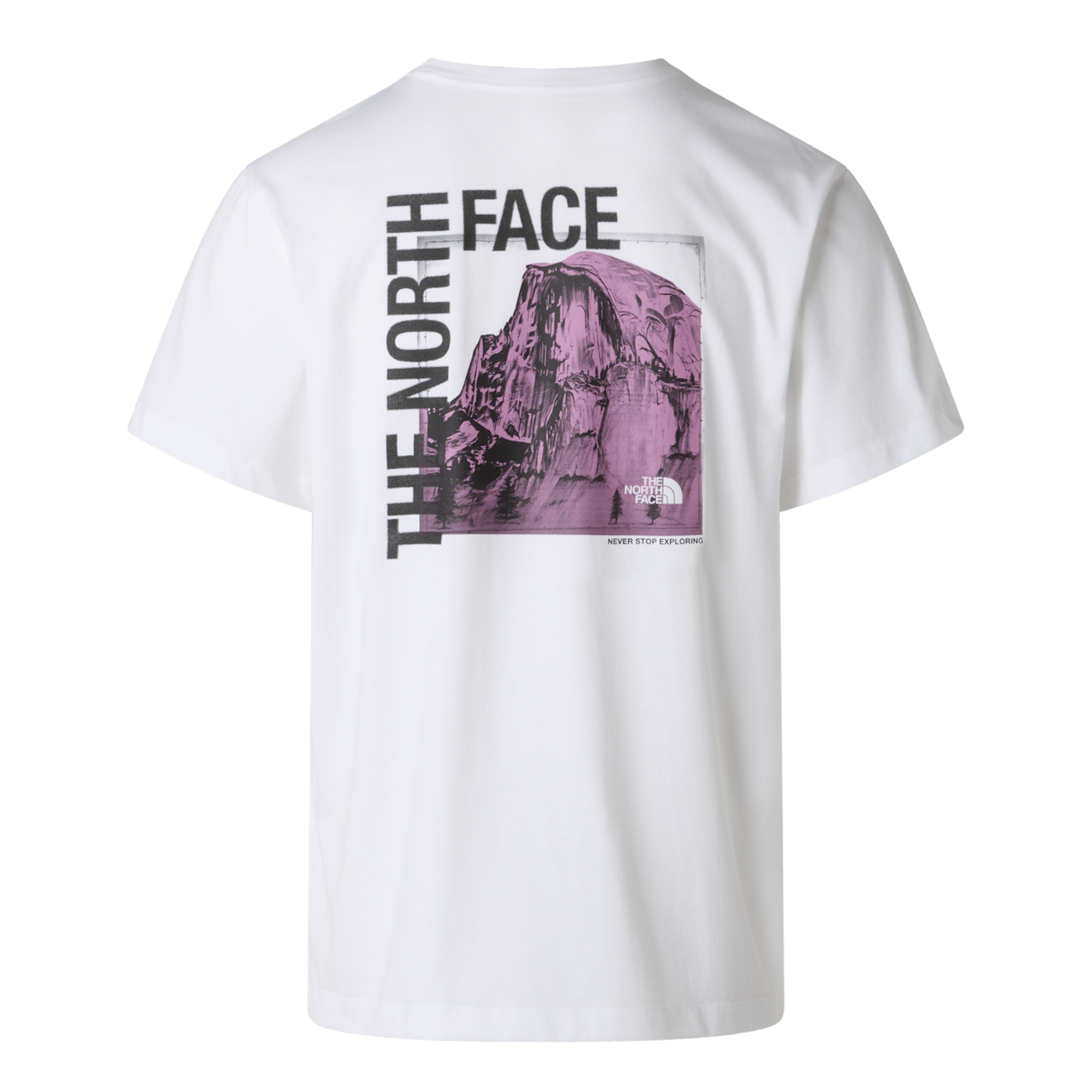 The North Face - Half Dome Photo Reg Ss Tee-graphic da uomo - TNF WHITE - vista alternativa 1